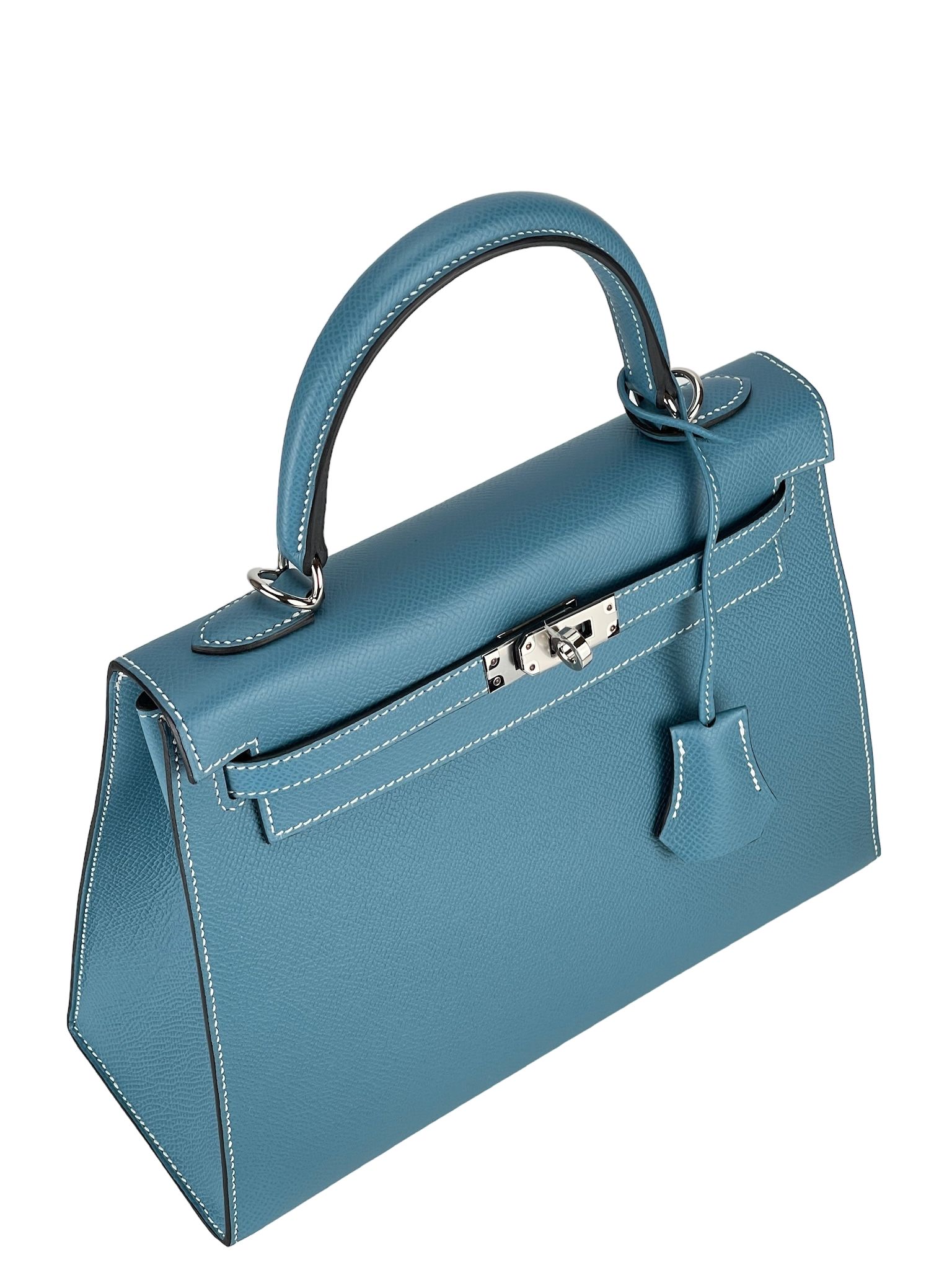 HERMES - New Blue Jean Kelly25 Bag