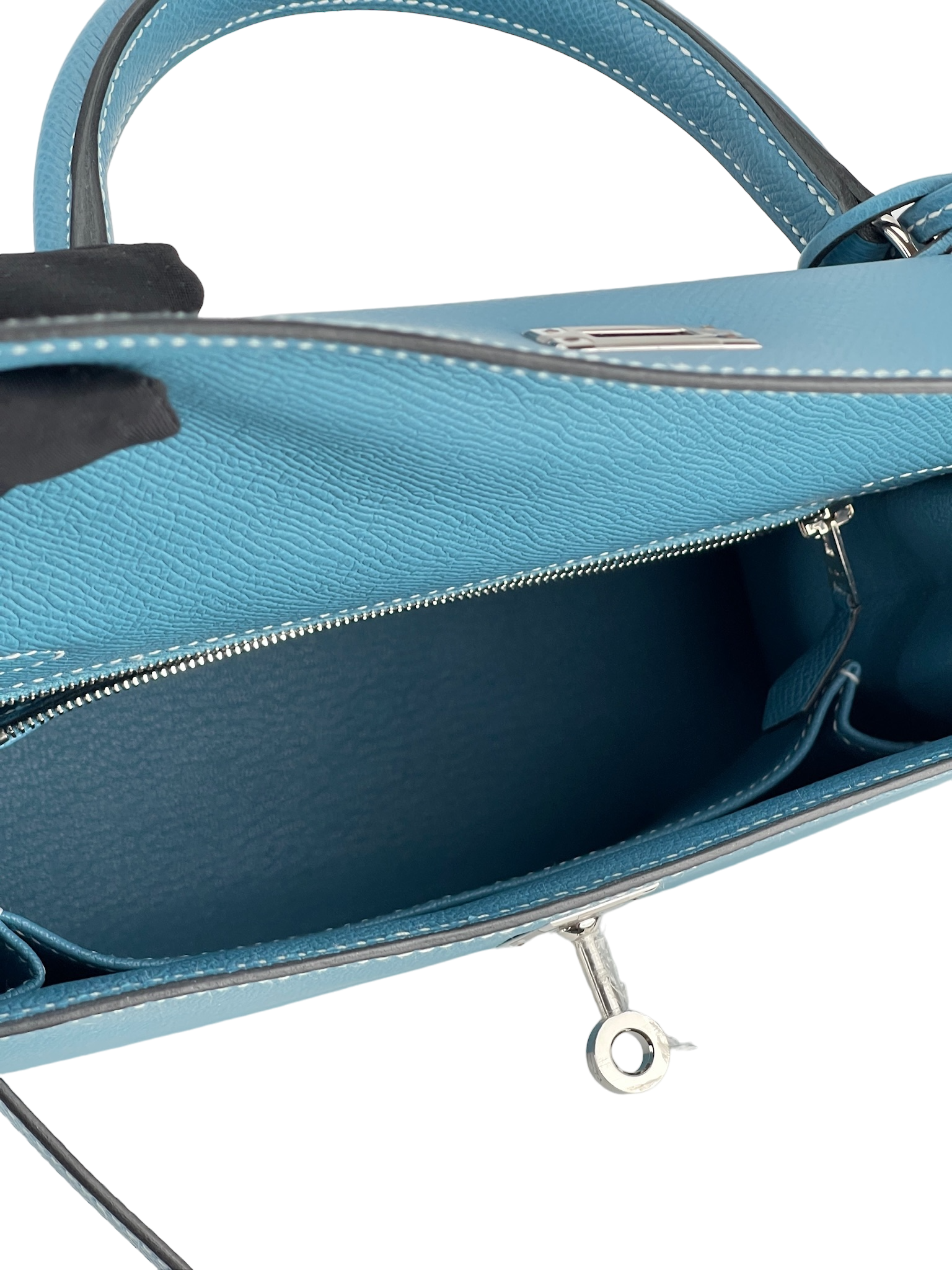 HERMES - New Blue Jean Kelly25 Bag