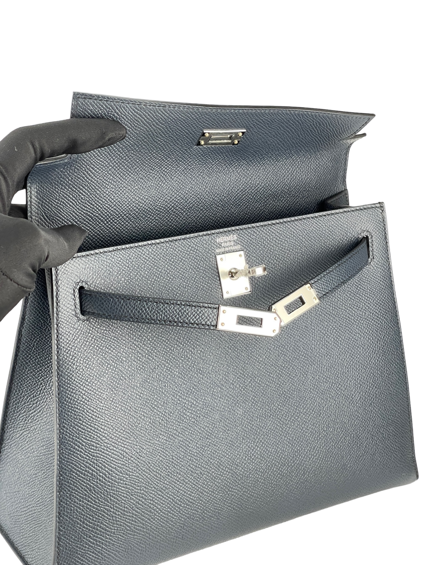 HERMES - Epsom Bleu Indigo Kelly25 Bag