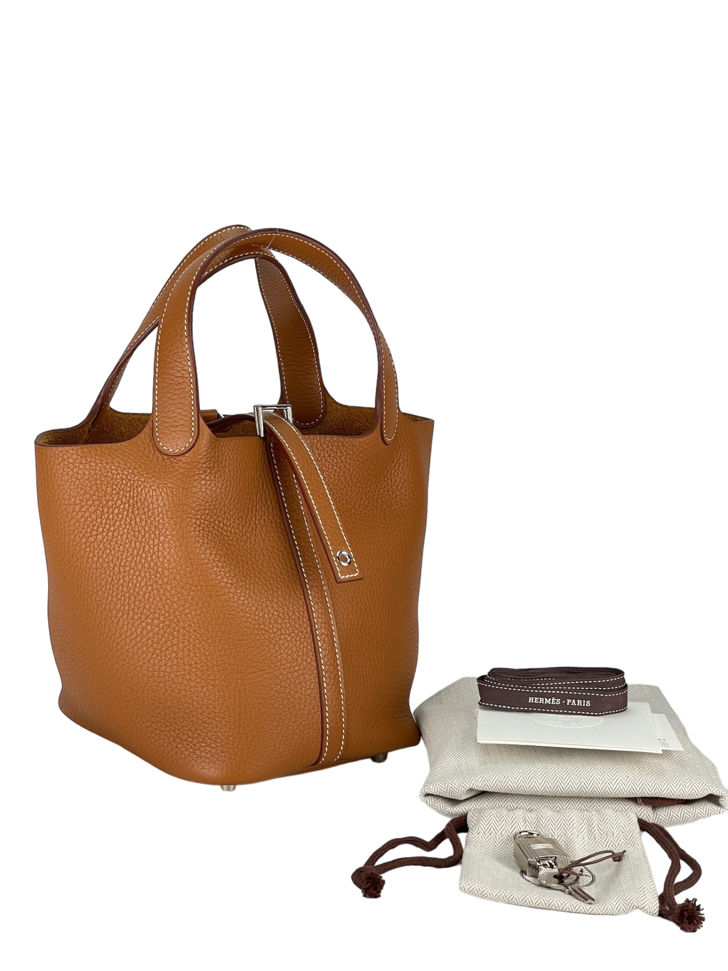 HERMES - Gold TC Picotin PM