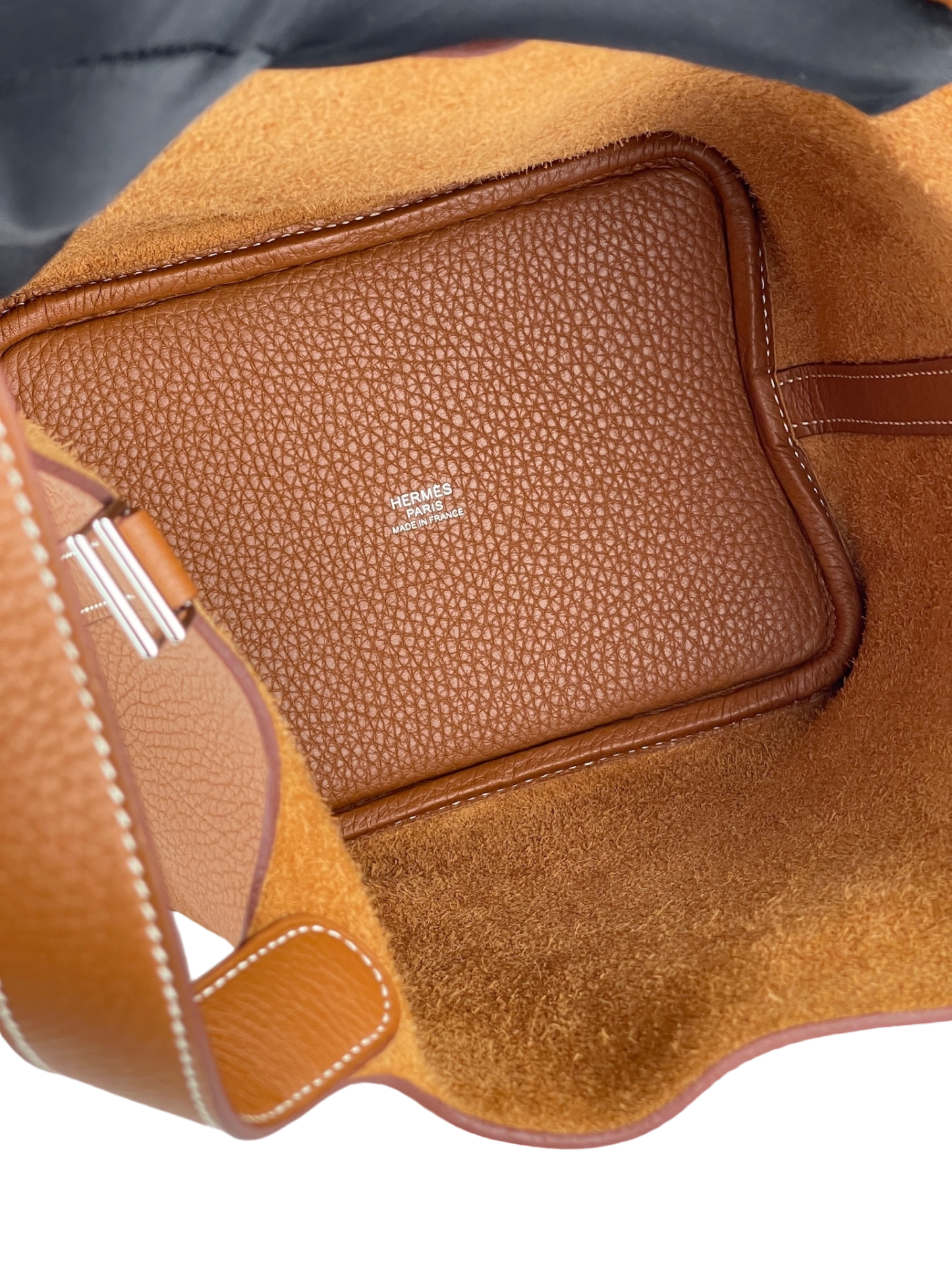 HERMES - Gold TC Picotin PM