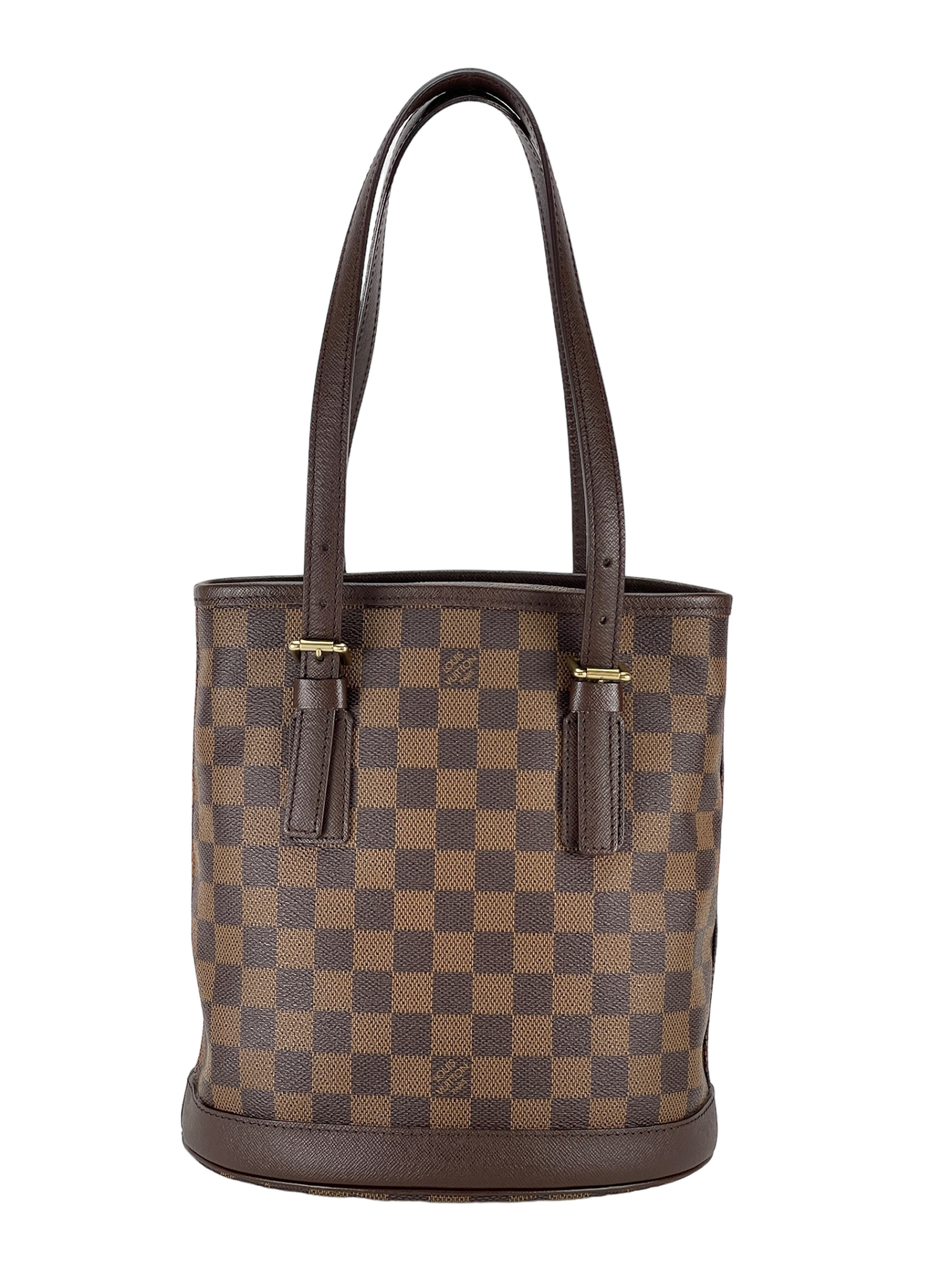 LOUIS VUITTON - Damier Petit Bucket PM Tote Bag