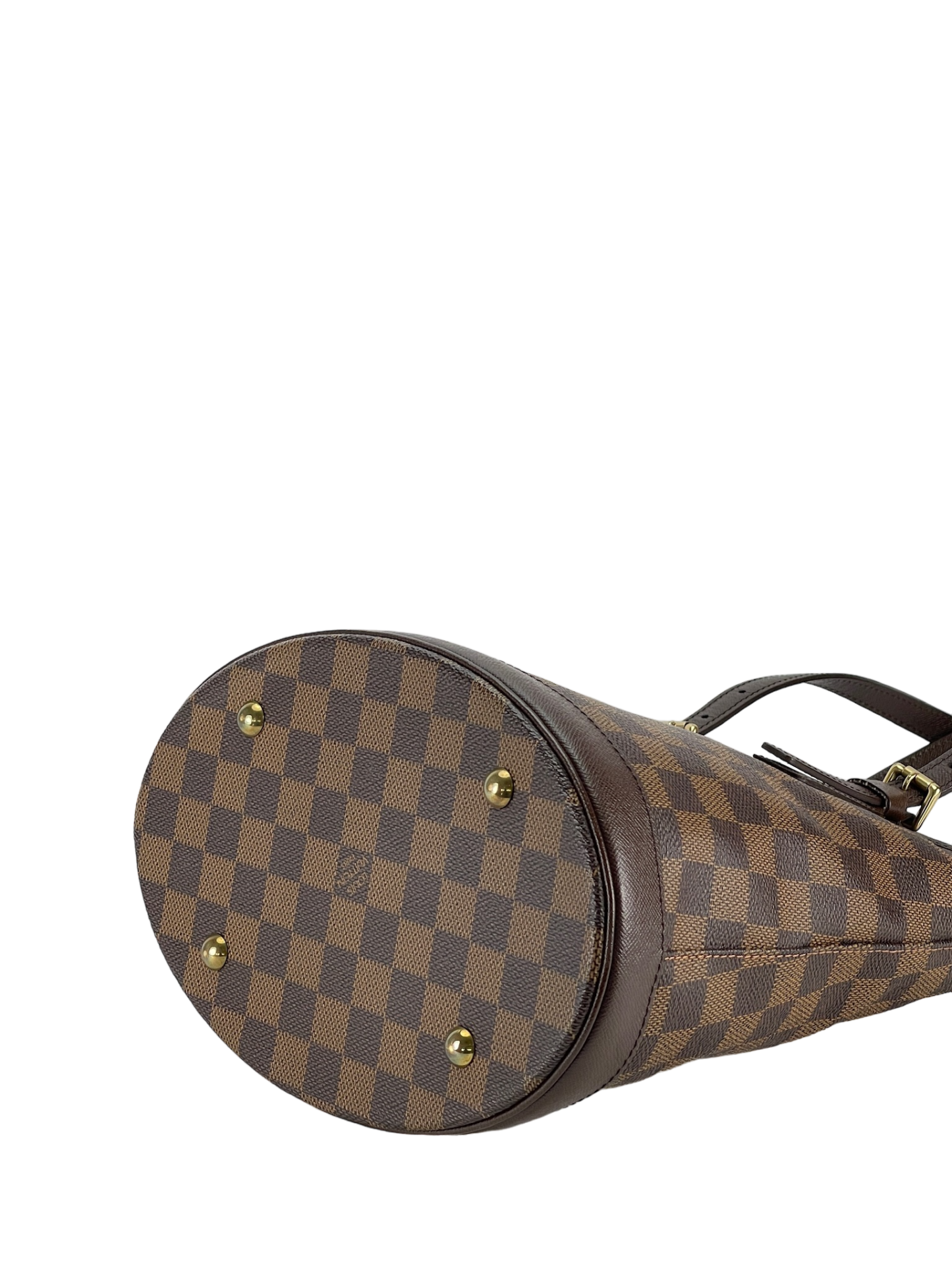 LOUIS VUITTON - Damier Petit Bucket PM Tote Bag