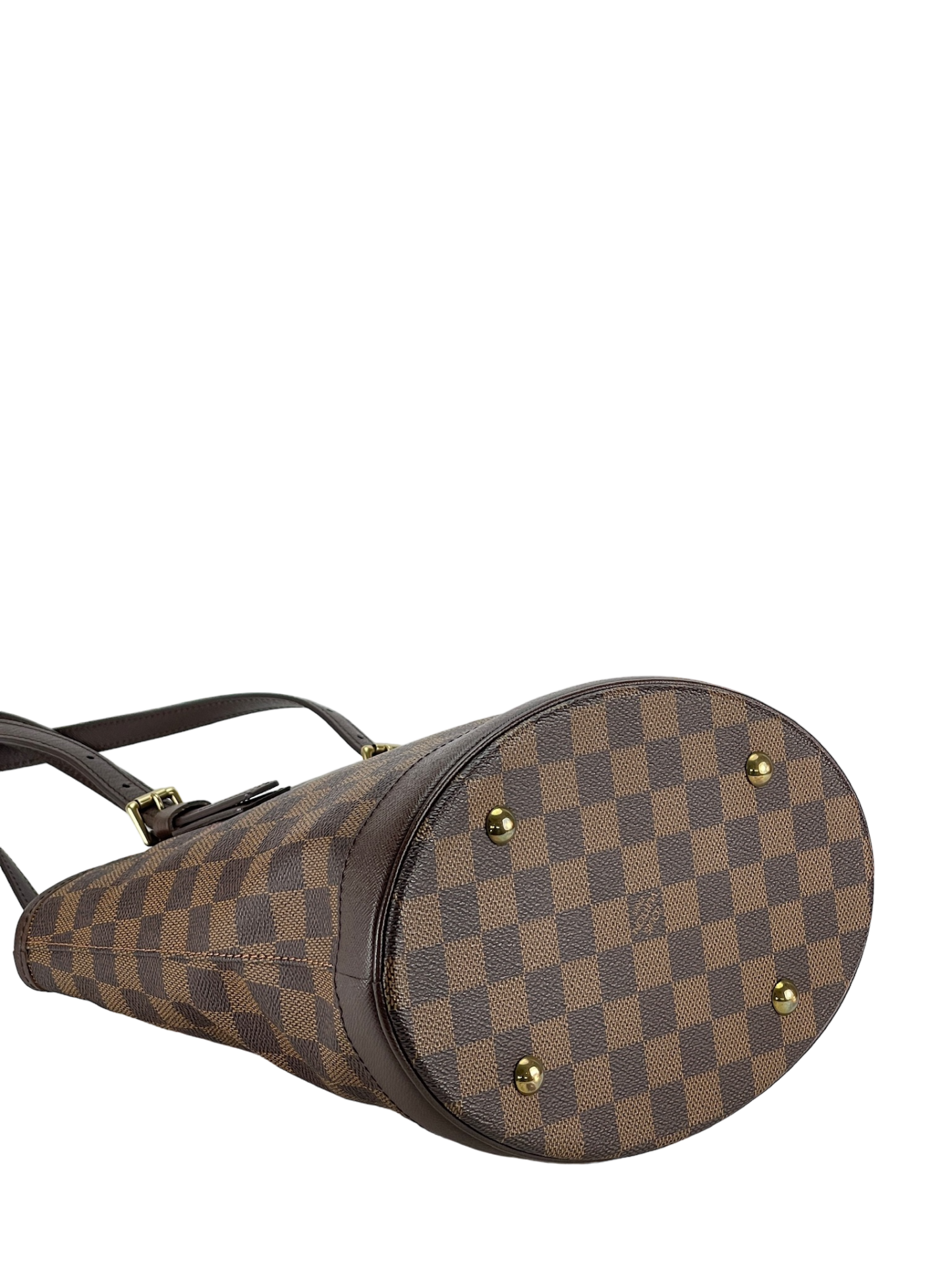 LOUIS VUITTON - Damier Petit Bucket PM Tote Bag