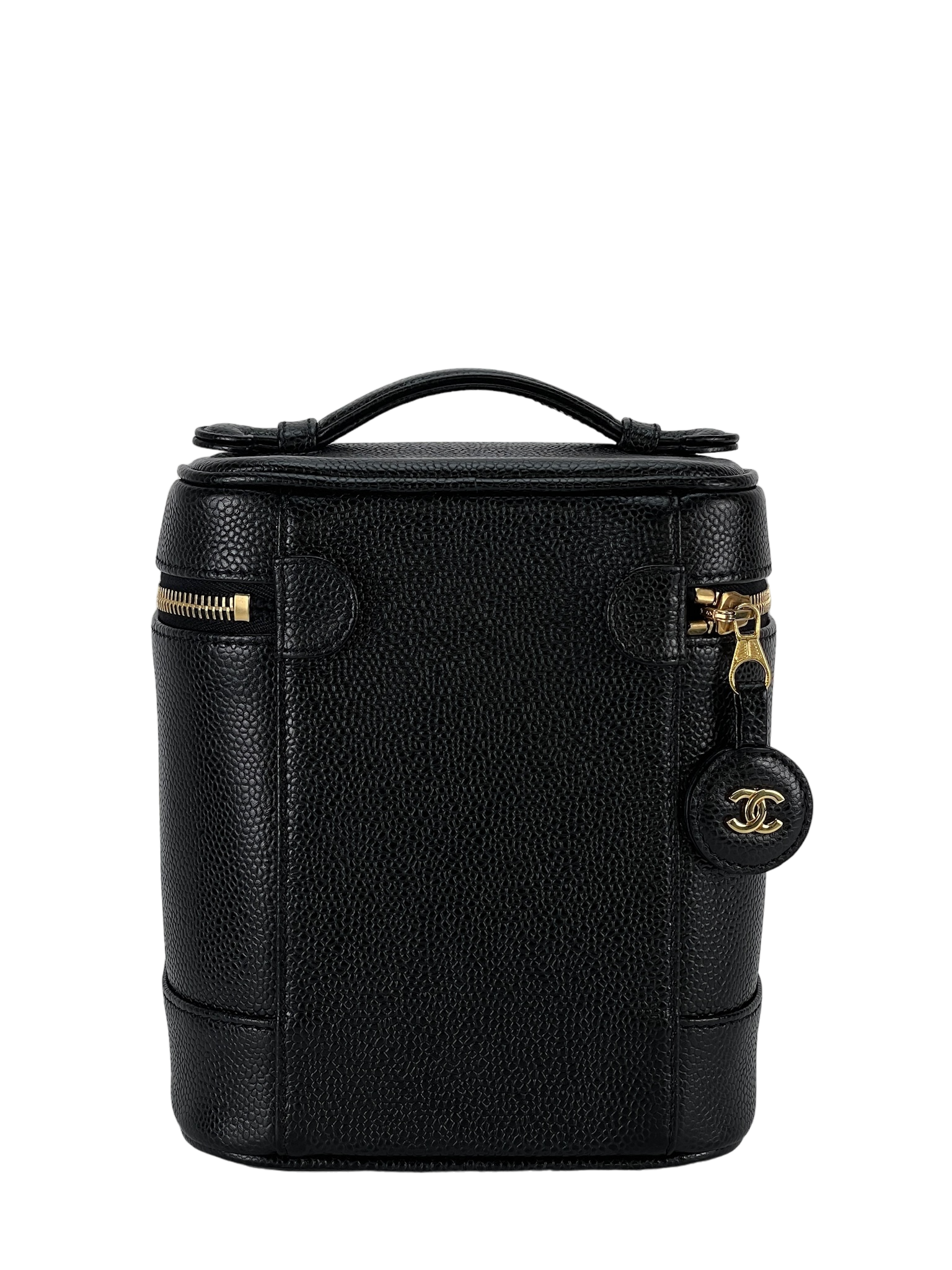 CHANEL - Caviar Timeless Vanity Hand Bag