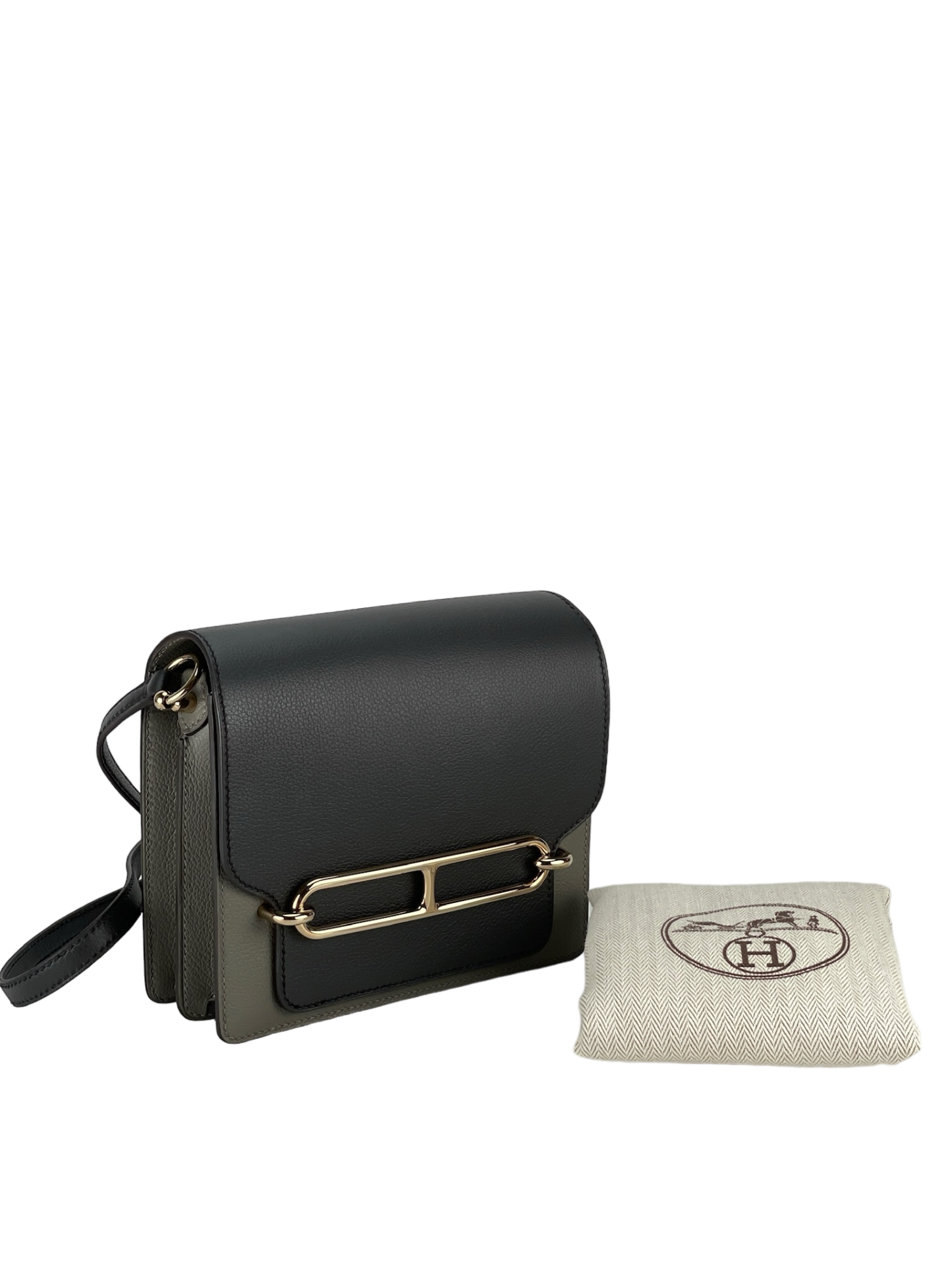 HERMES - Evercolor Mini Roulis Shoulder Bag