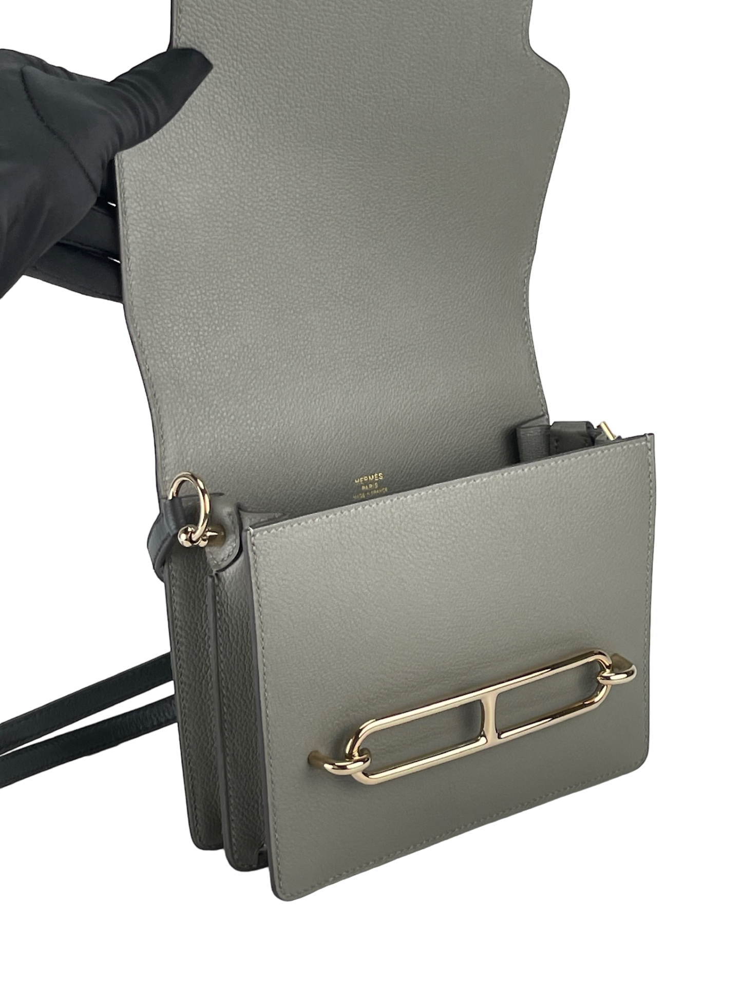 HERMES - Evercolor Mini Roulis Shoulder Bag