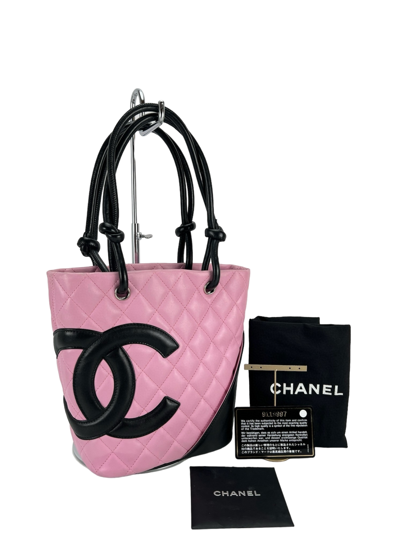 CHANEL - Pink Cambon Tote Bag