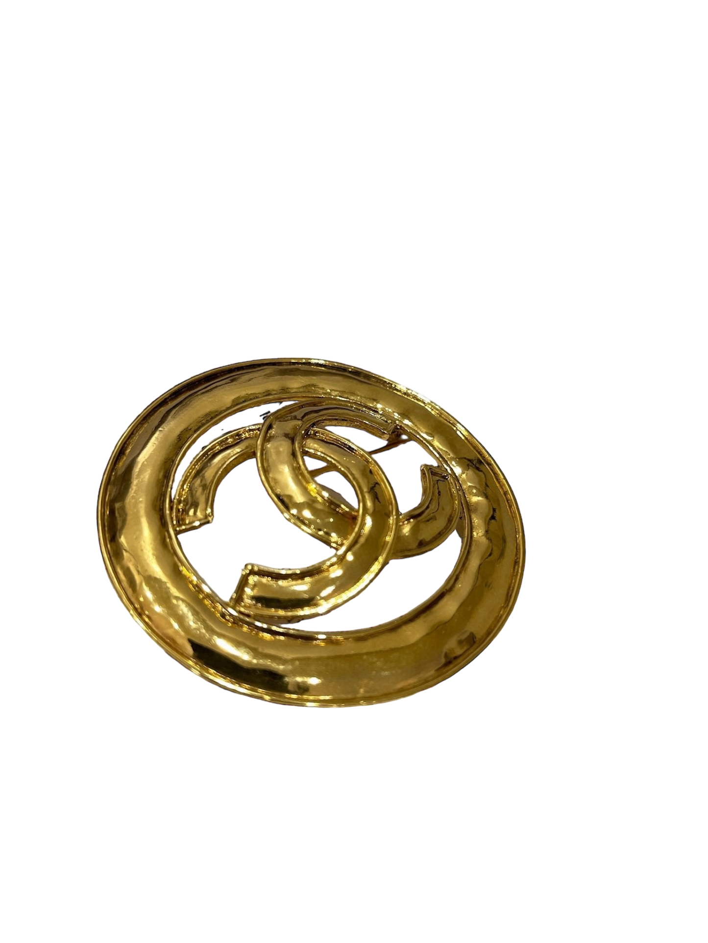CHANEL - Brooch Gold Coco Mark