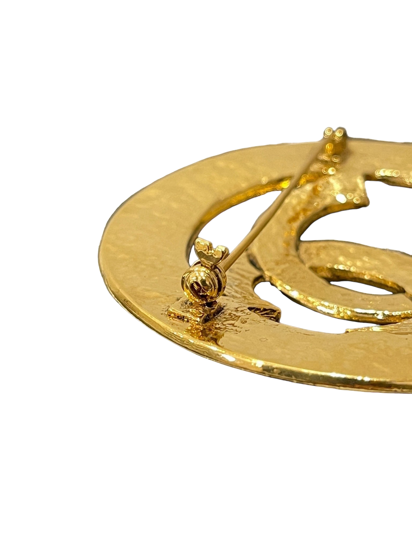CHANEL - Brooch Gold Coco Mark