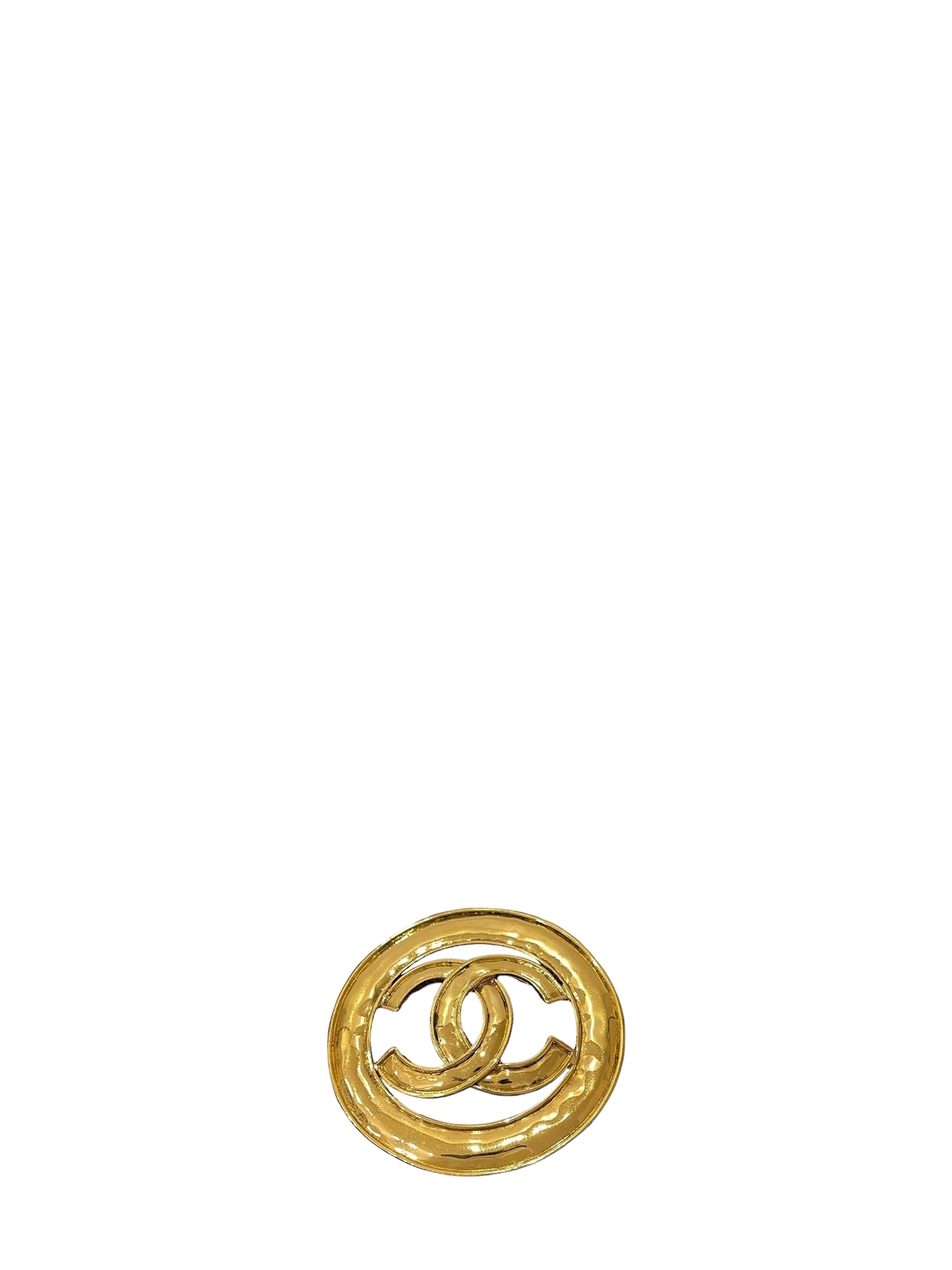 CHANEL - Gold Coco Mark Brooch – Camellia Vintage Tokyo CHANEL - Gold Coco Mark Brooch – Camellia Vintage Tokyo