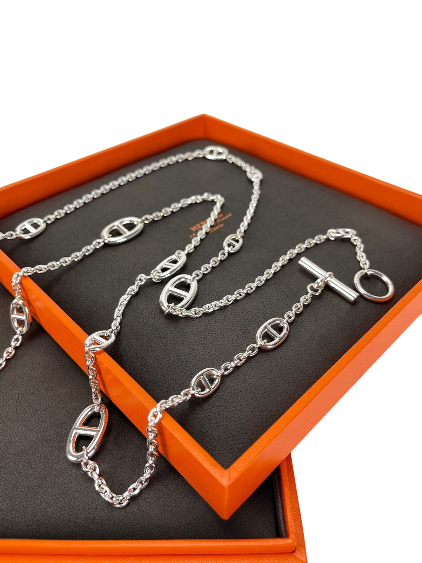 HERMES - Chained' Ancre Farandole Necklace
