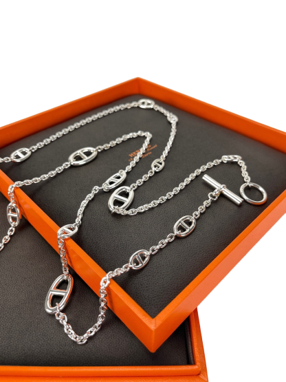 HERMES - Chained' Ancre Farandole Necklace