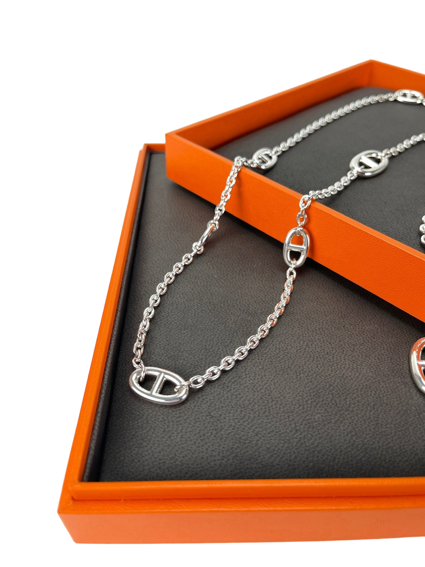 HERMES - Chained' Ancre Farandole Necklace