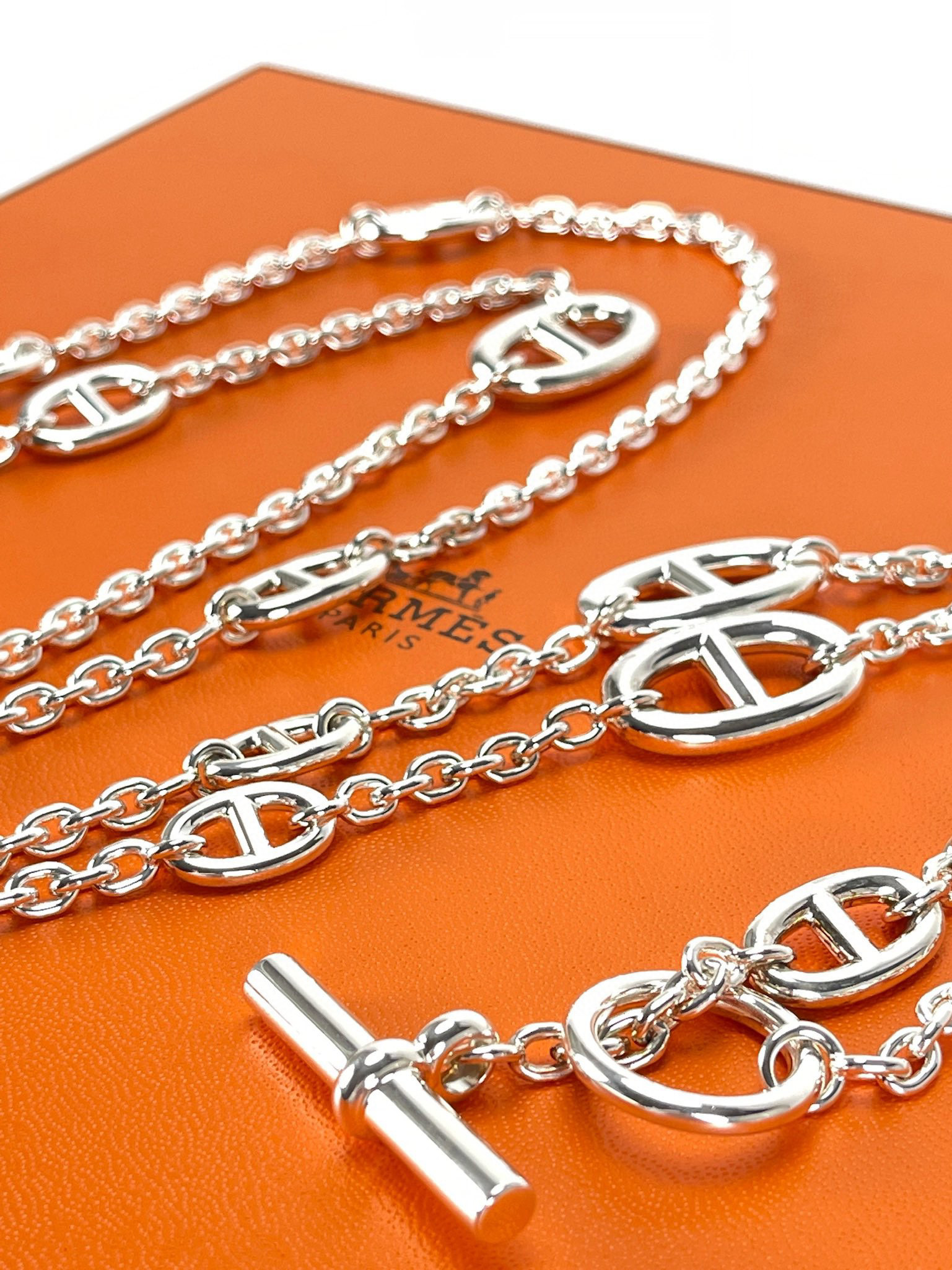 HERMES - Chained' Ancre Farandole Necklace