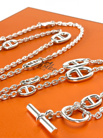 HERMES - Chained' Ancre Farandole Necklace