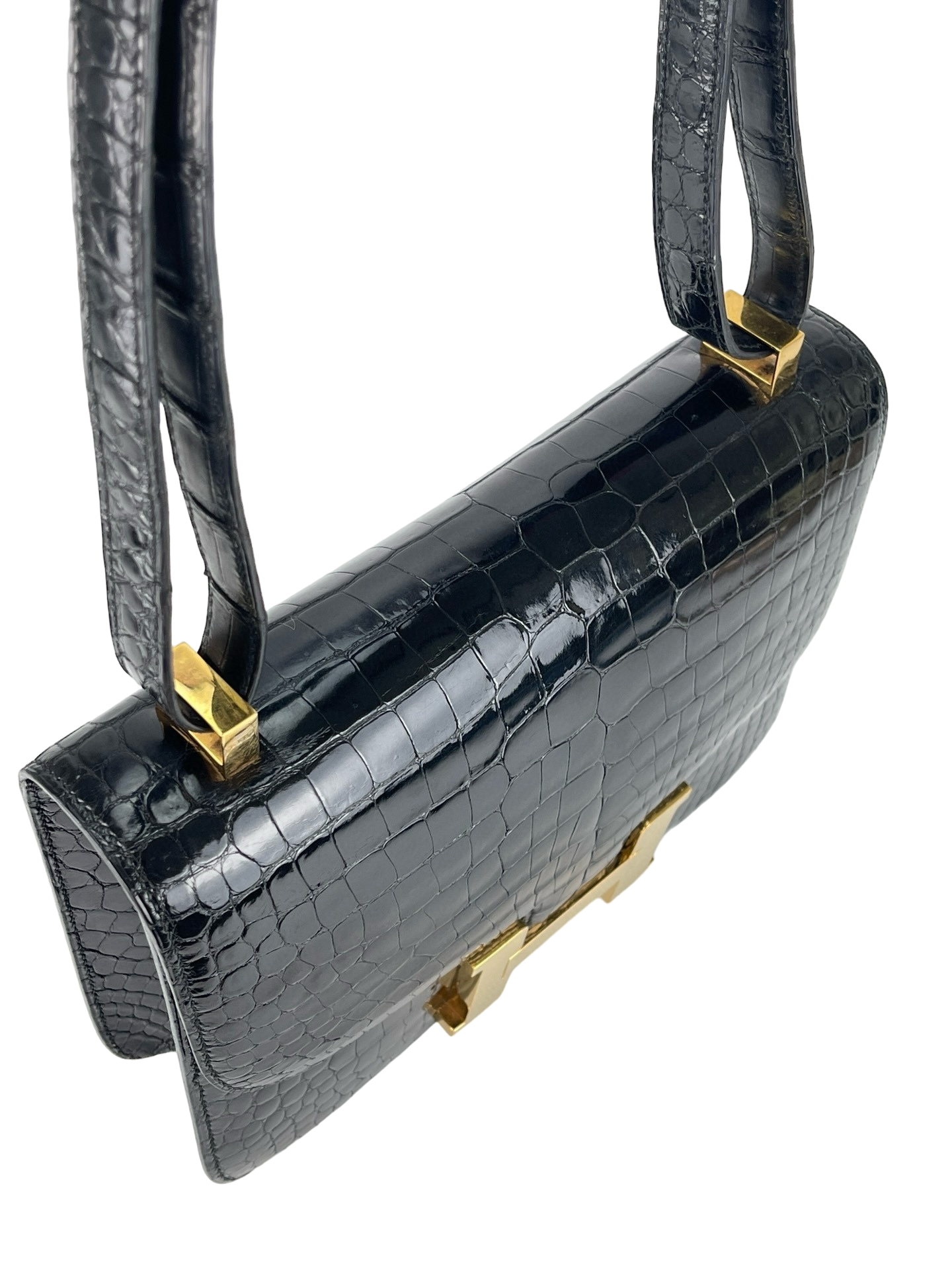 HERMES - Crocodile Skin Constance Bag