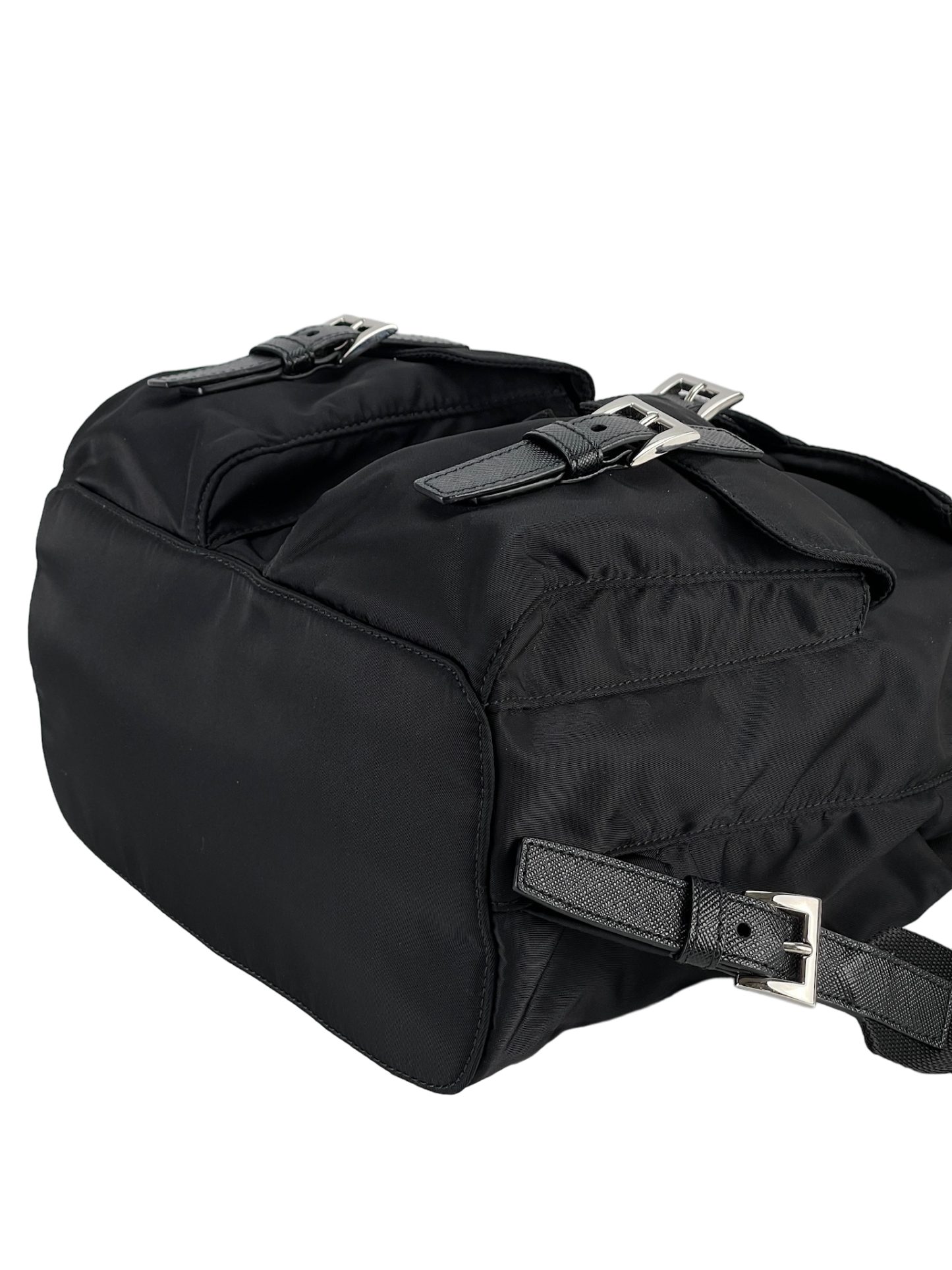PRADA - Black Nylon Backbag