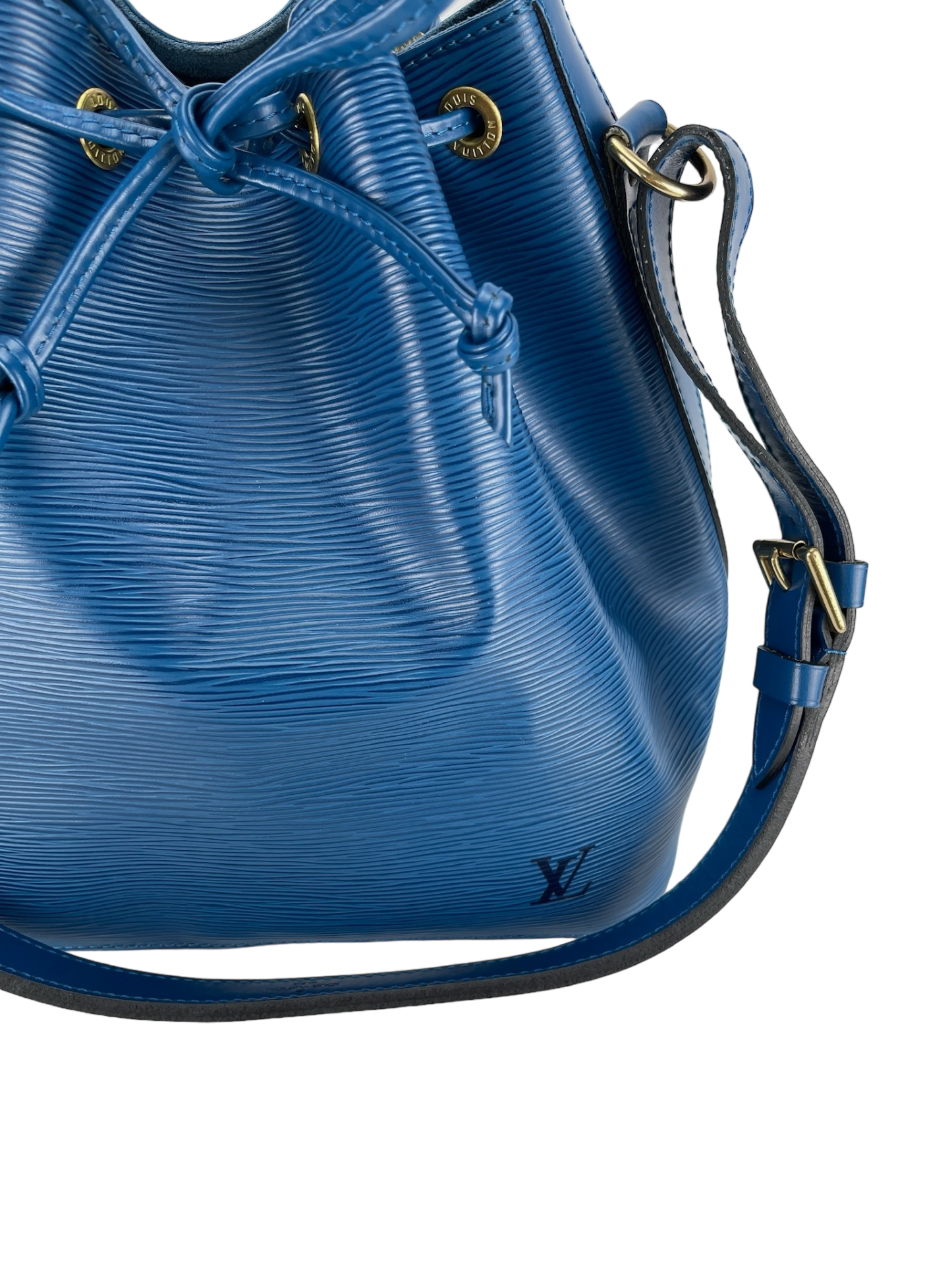 LOUIS VUITTON - Blue Epi Bucket Bag