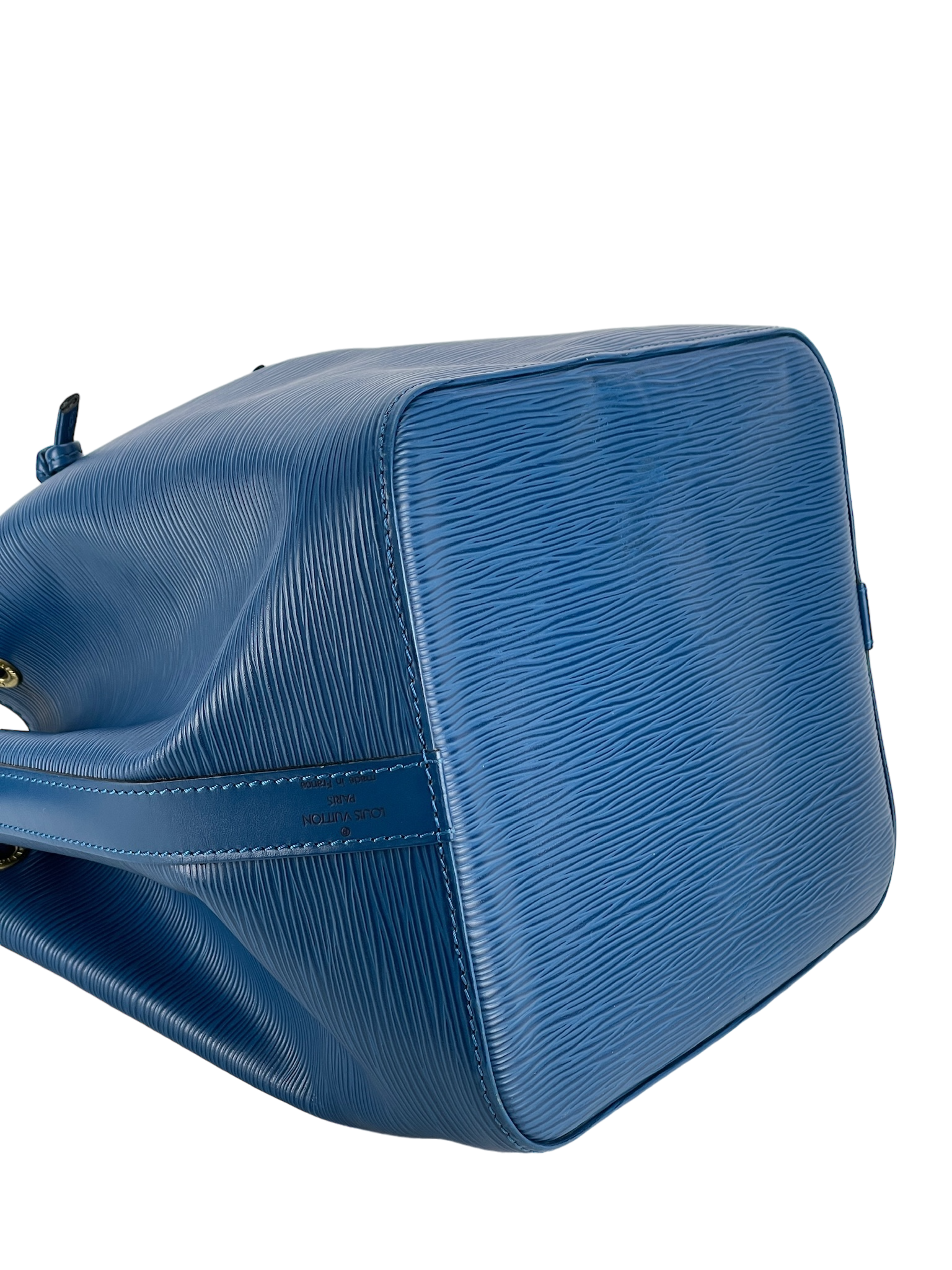 LOUIS VUITTON - Blue Epi Bucket Bag