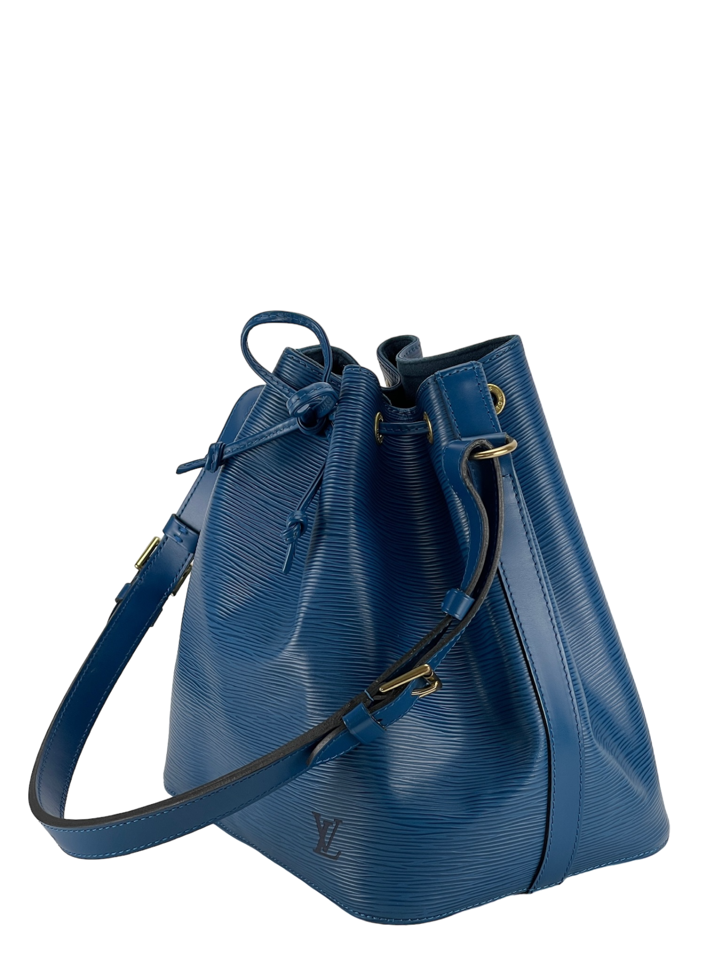 LOUIS VUITTON - Blue Epi Bucket Bag
