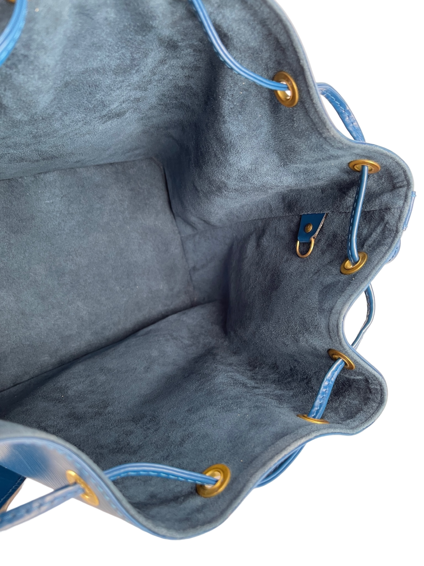 LOUIS VUITTON - Blue Epi Bucket Bag