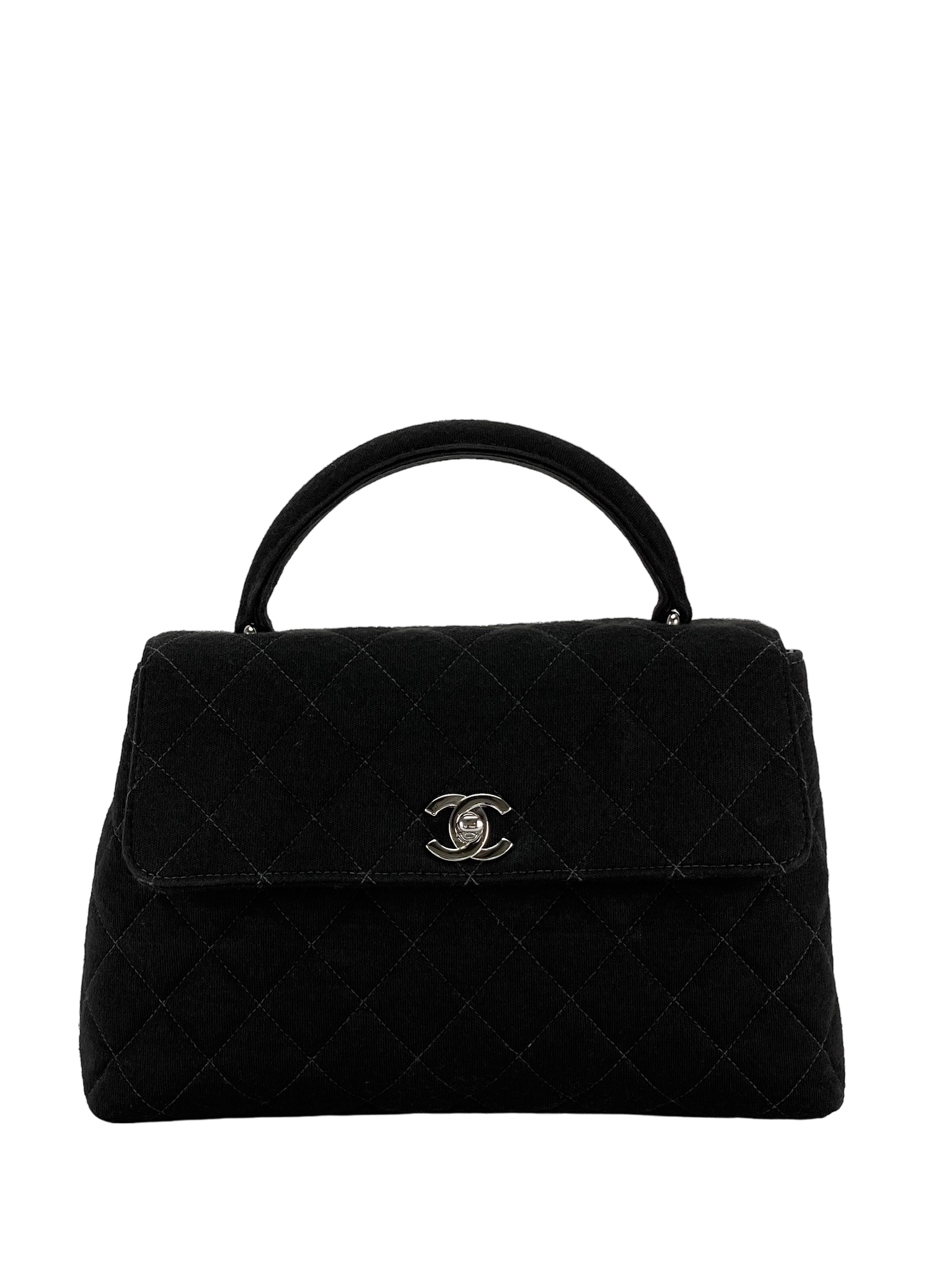 CHANEL - Cotton Kelly Handle 26 Bag
