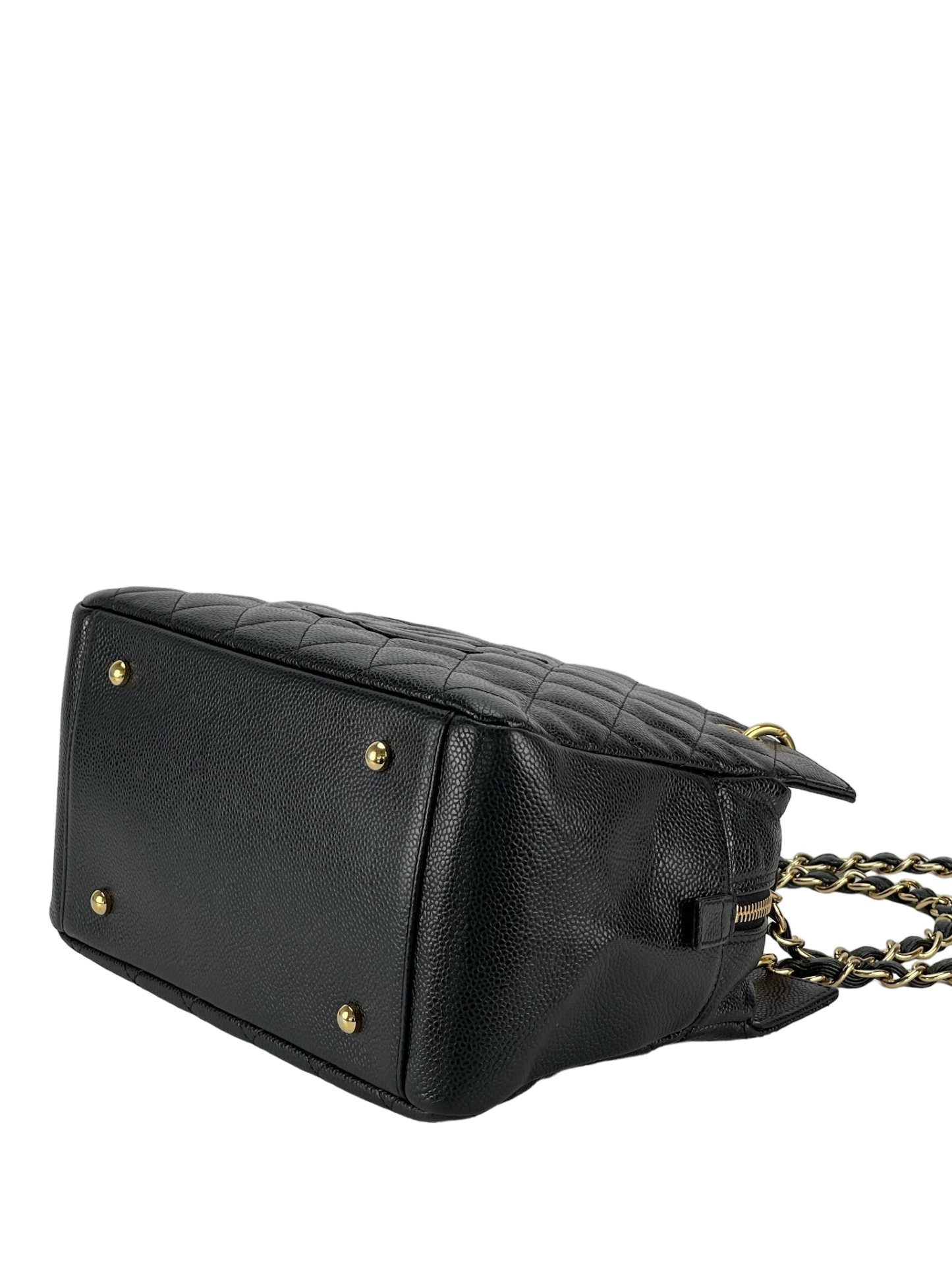 CHANEL - Black Caviar Petite PST Tote Bag