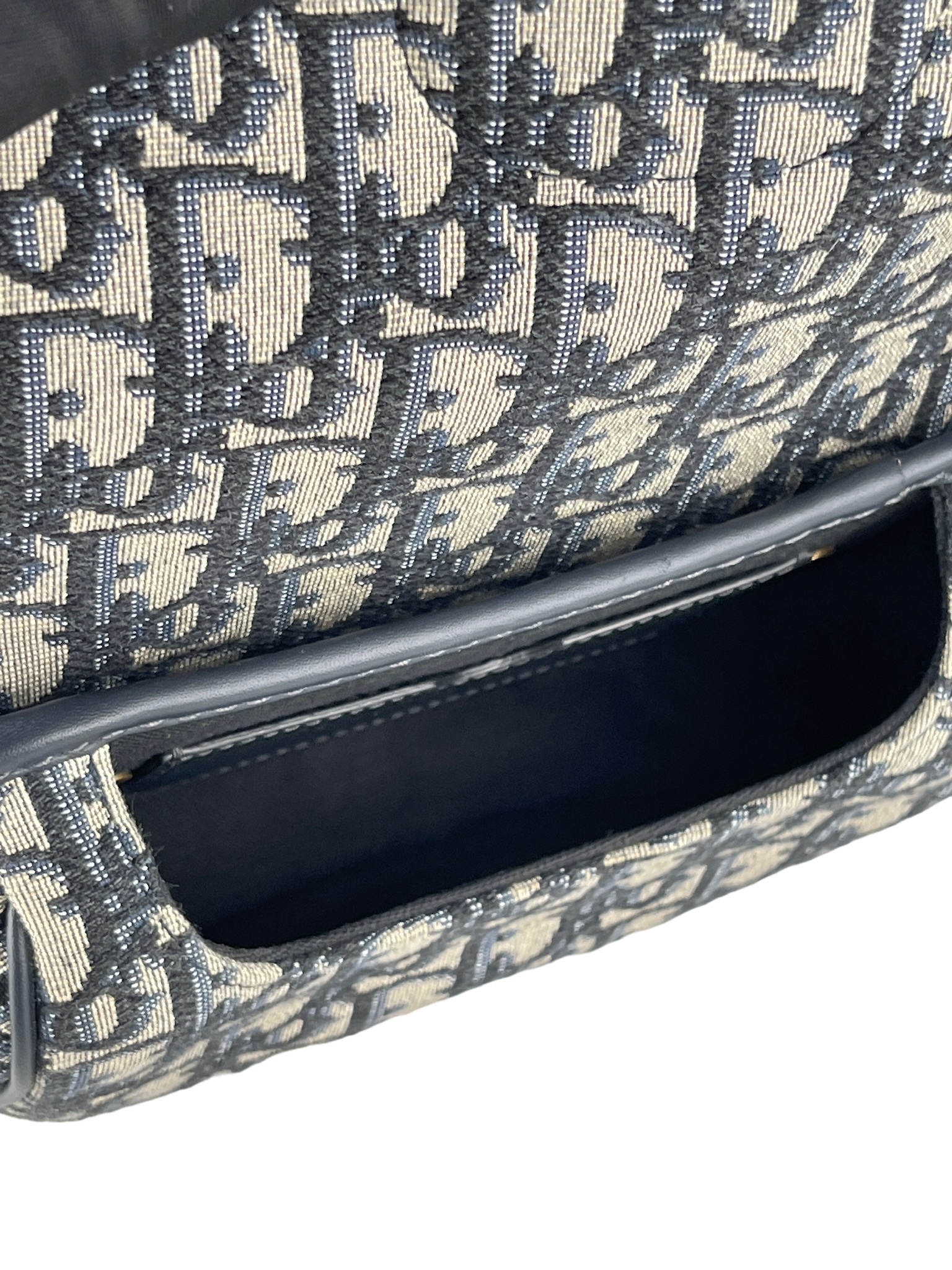 DIOR - Oblique Jacquard Small Bobby Bag