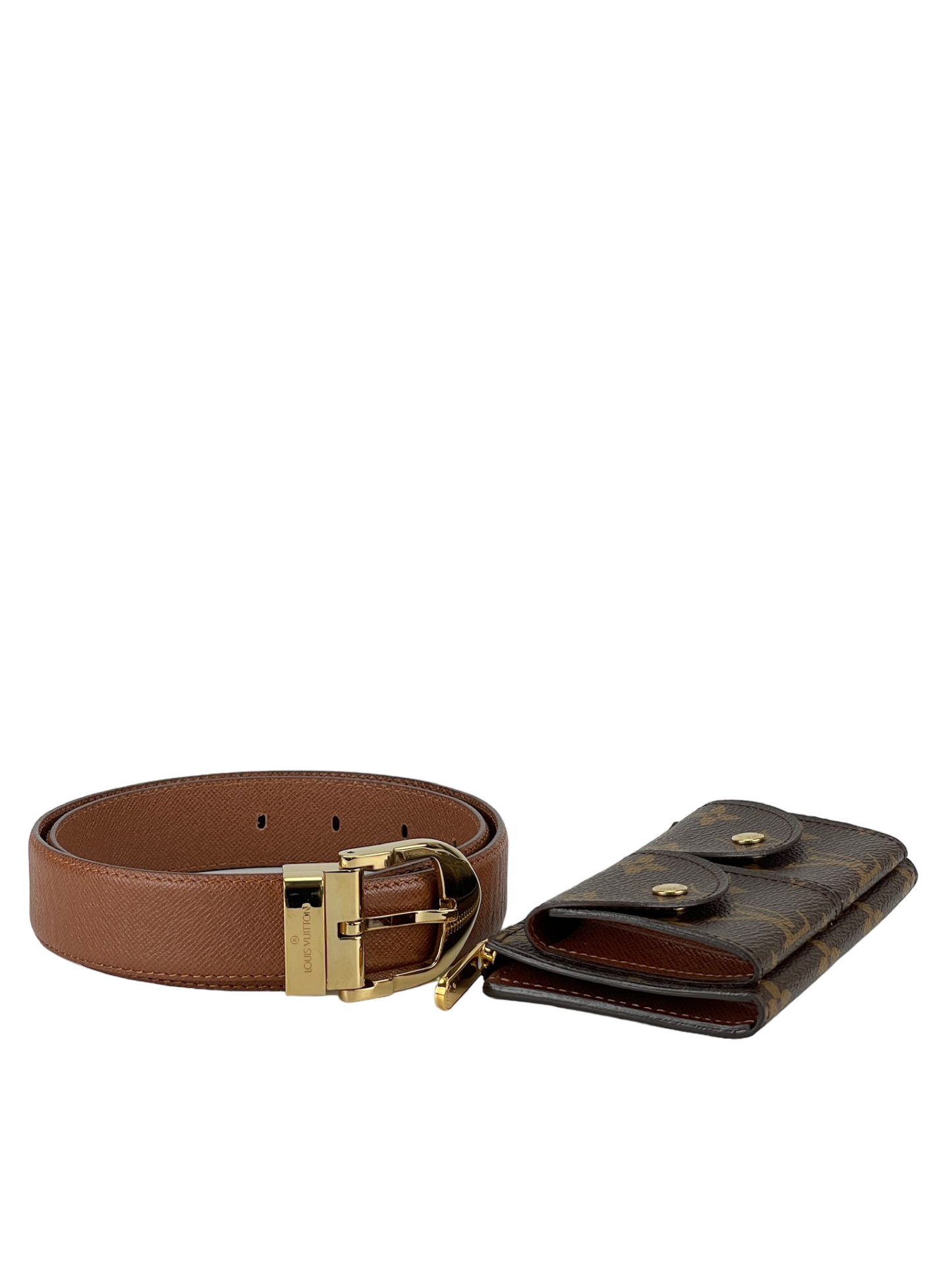 LOUIS VUITTON - Monogram Ceinture Pochette Belt Bag
