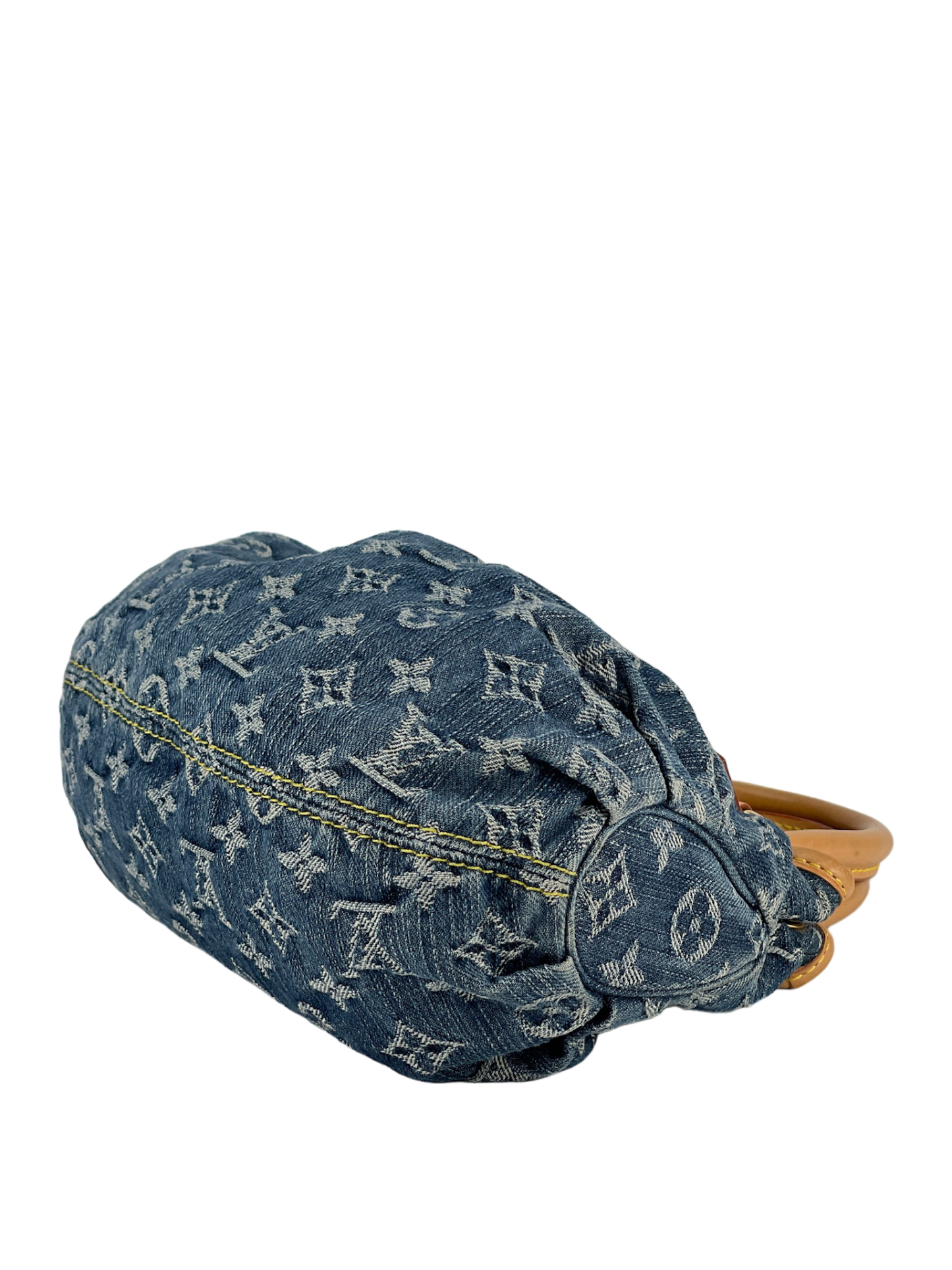 LOUIS VUITTON - Blue monogram Denim Pleaty handbag