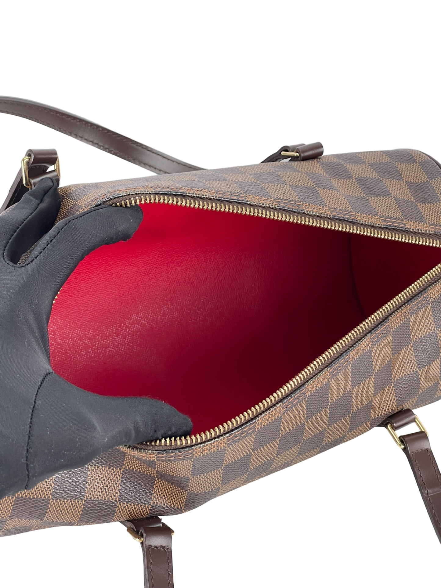 LOUIS VUITTON - Damier Ebene Canvas Papillon 30 Bag