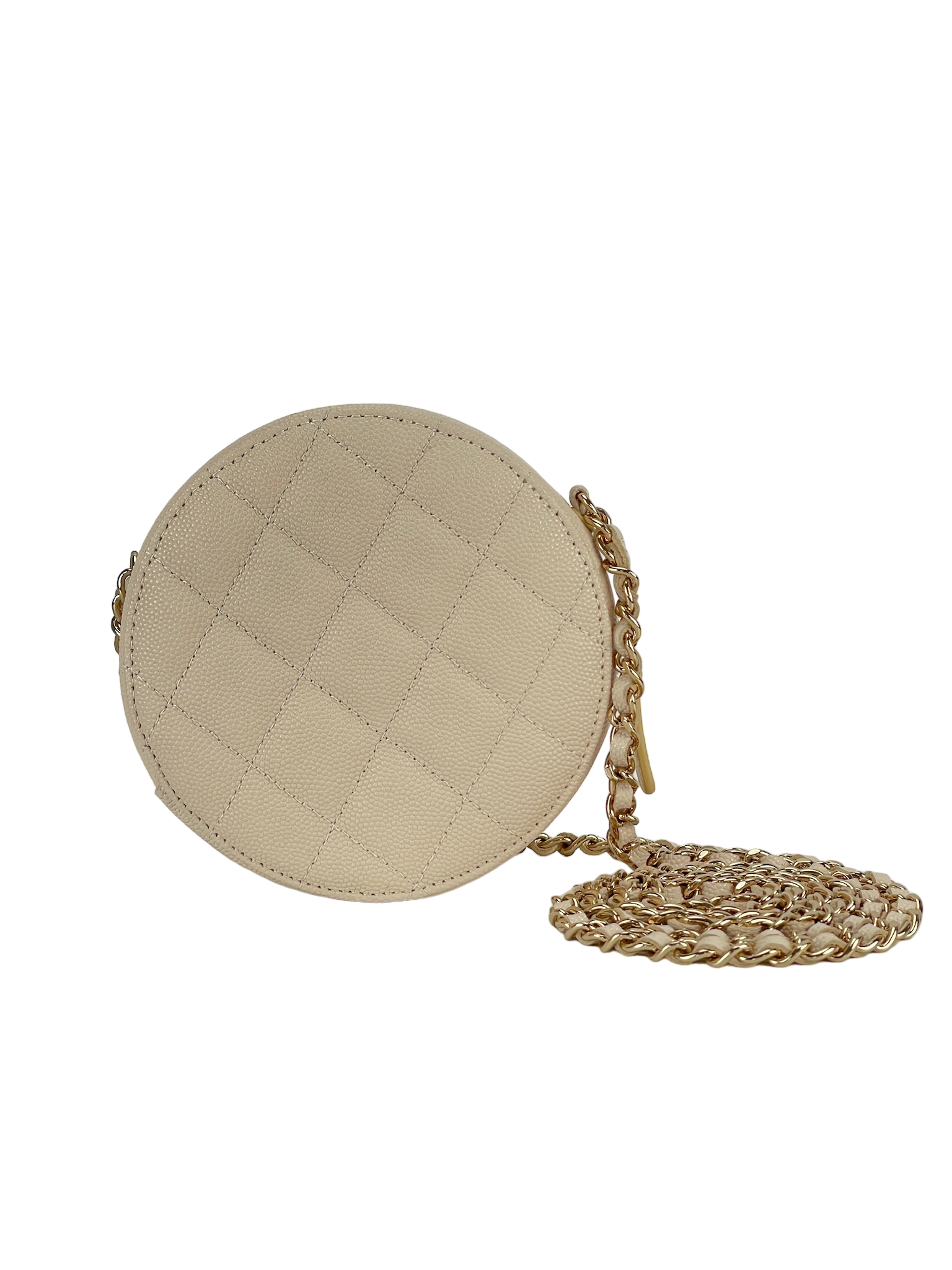 CHANEL - Cream CC Woc Crossbody bag