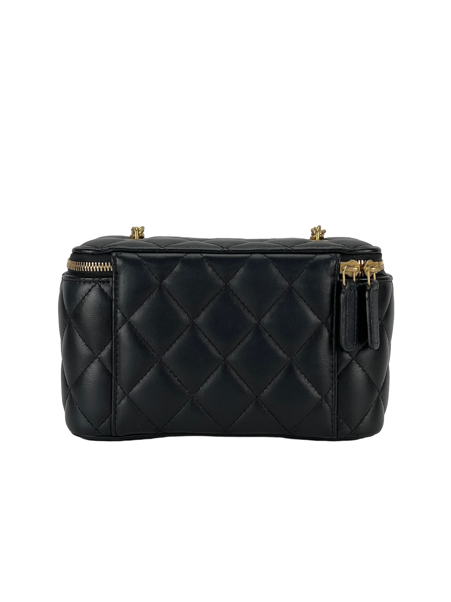 CHANEL - Mini Vanity Case Heart Gold Chain