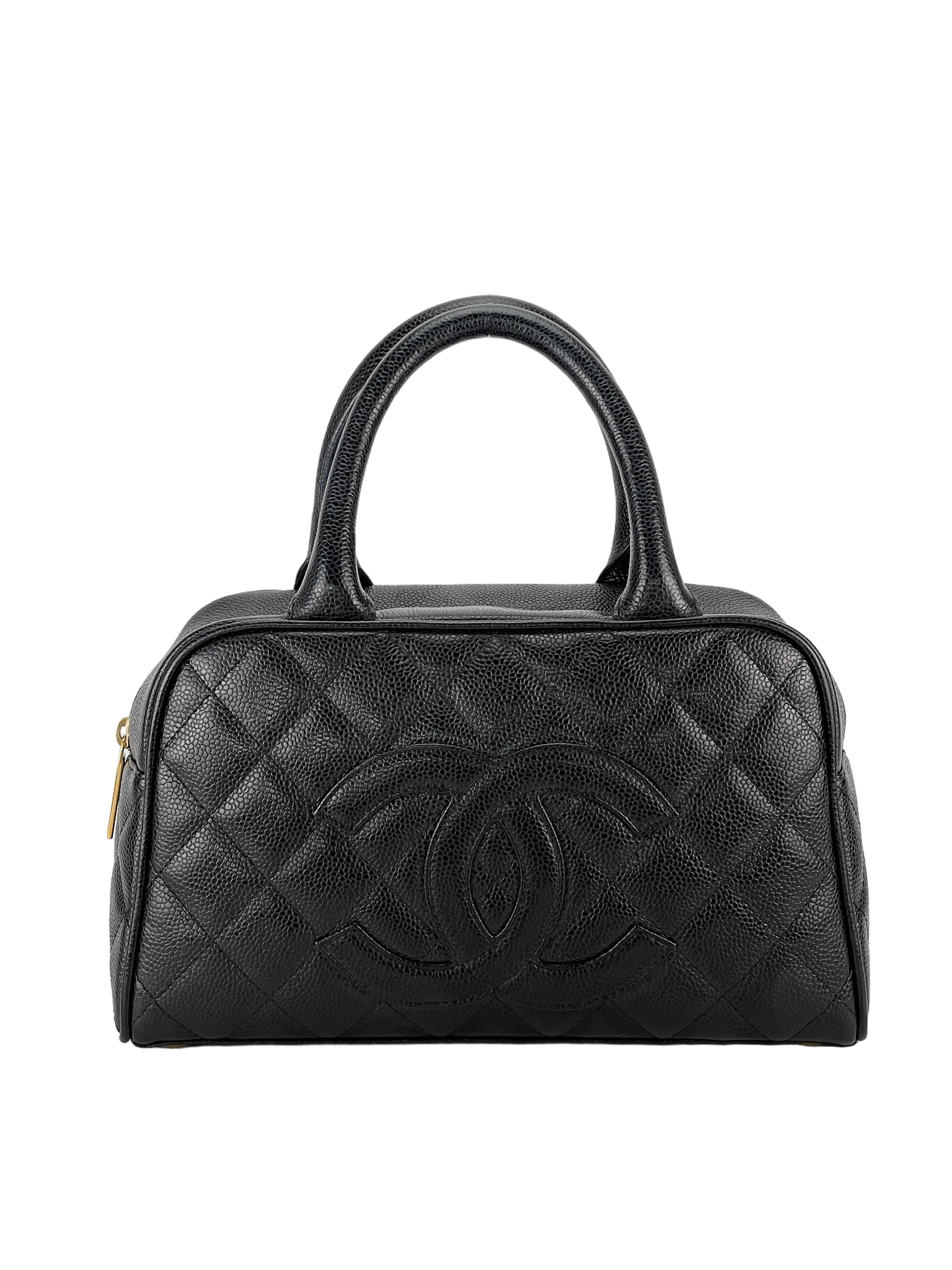 CHANEL - Small Caviar Boston Hand Bag