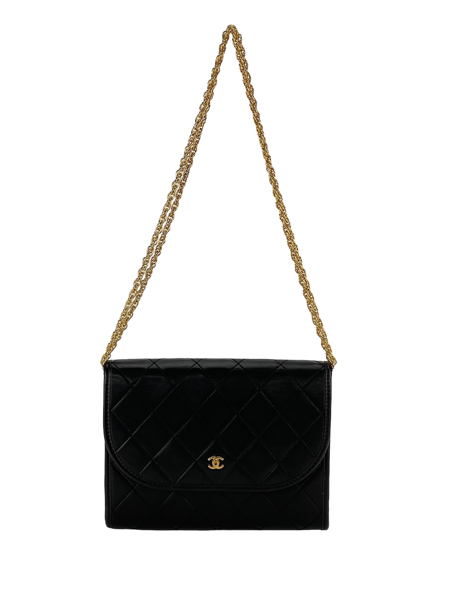 CHANEL - Mini Matelasse Lambskin Shoulder Bag