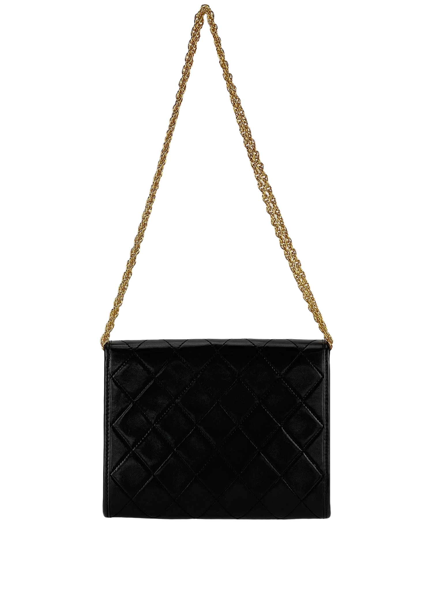 CHANEL - Mini Matelasse Lambskin Shoulder Bag
