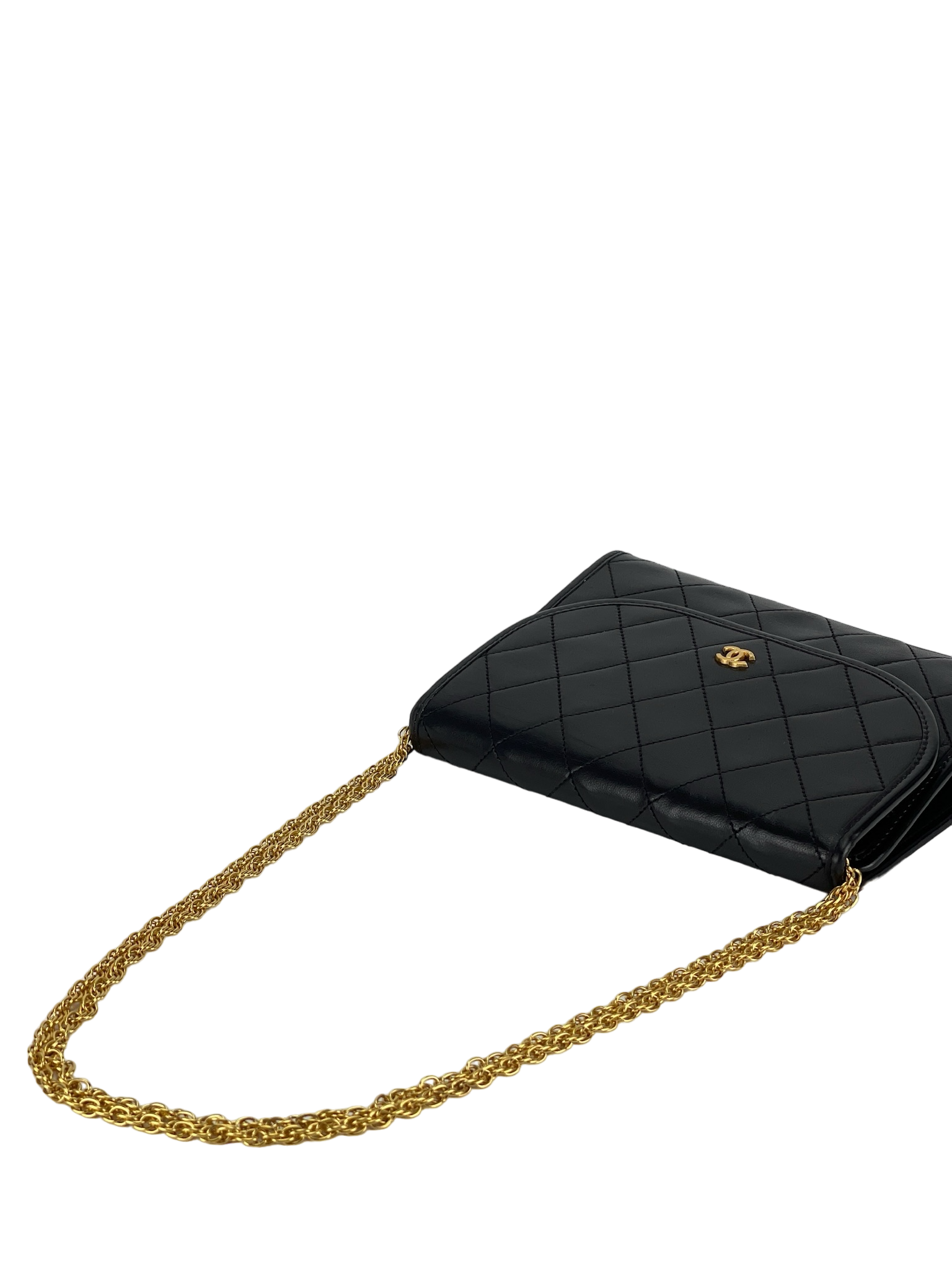 CHANEL - Mini Matelasse Lambskin Shoulder Bag