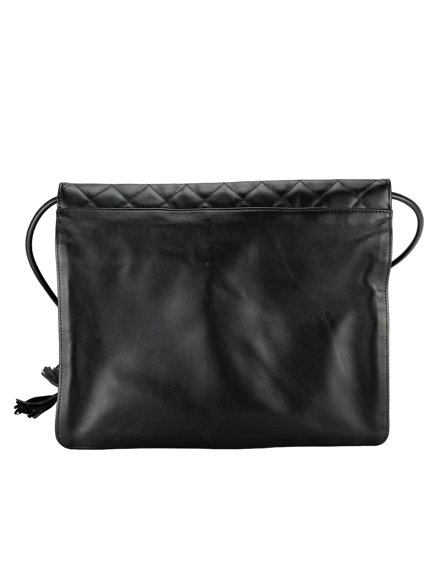 CHANEL - Calfskin Cambon Multipocket Shoulder Bag