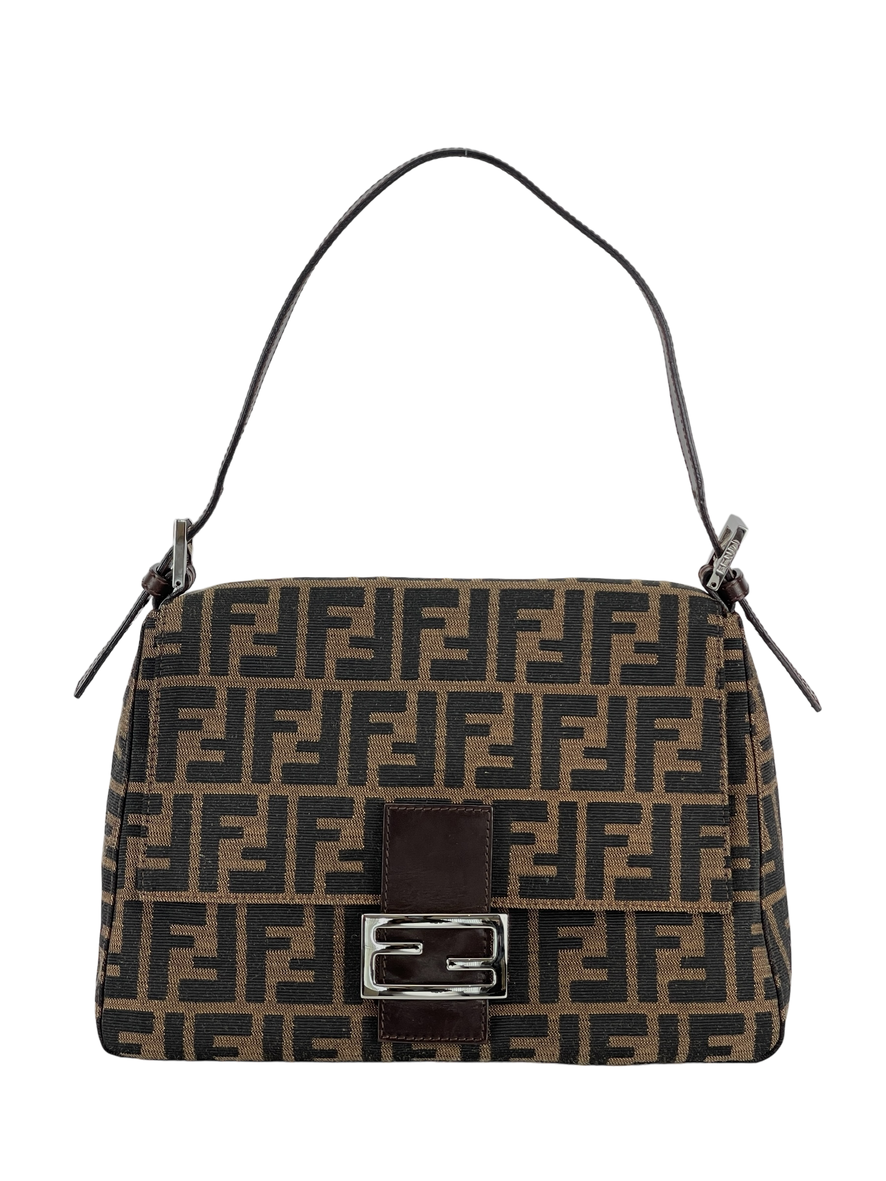 FENDI - Zucca Mamma Baguette Bag 