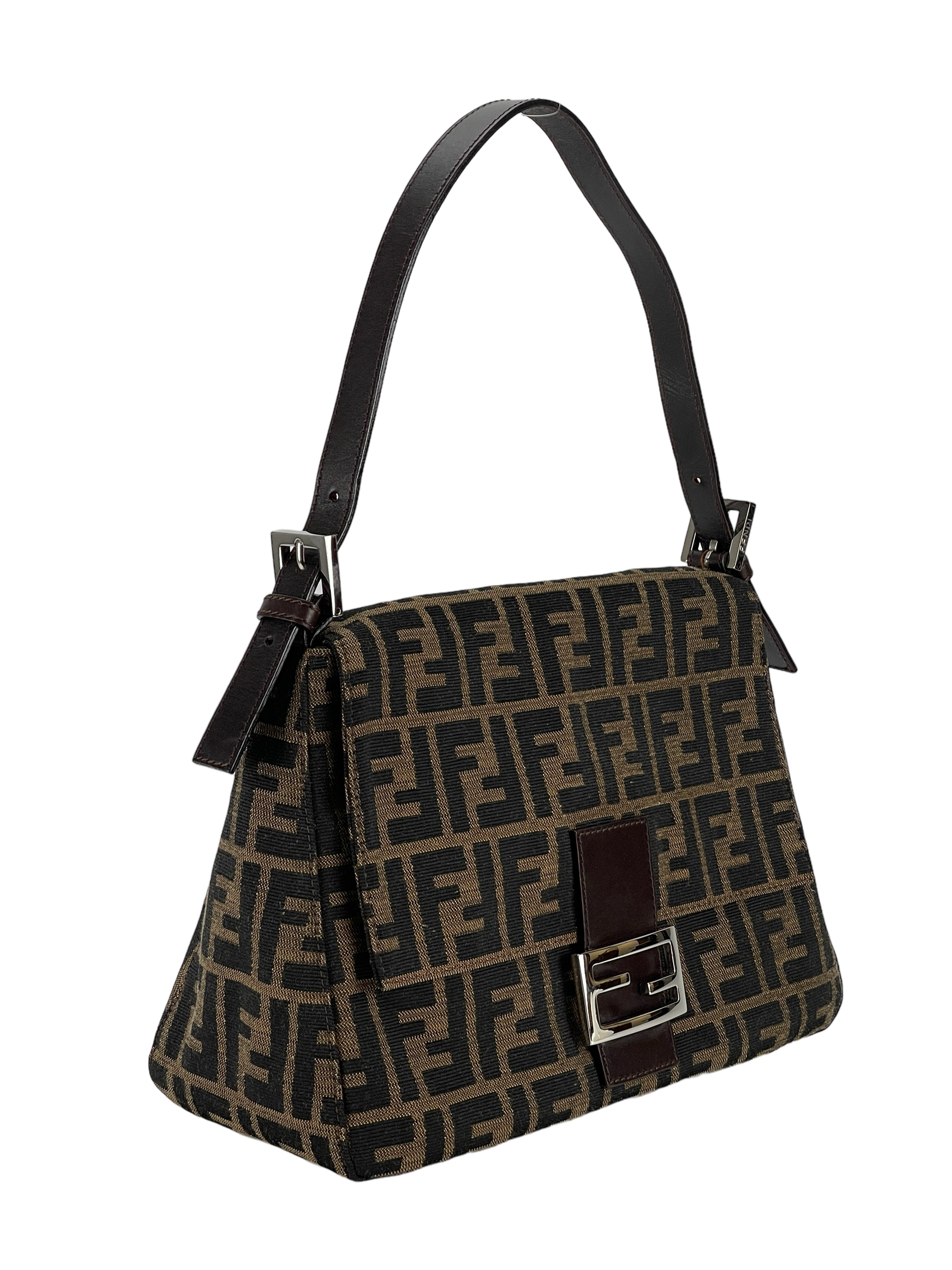 FENDI - Zucca Mamma Baguette Bag 