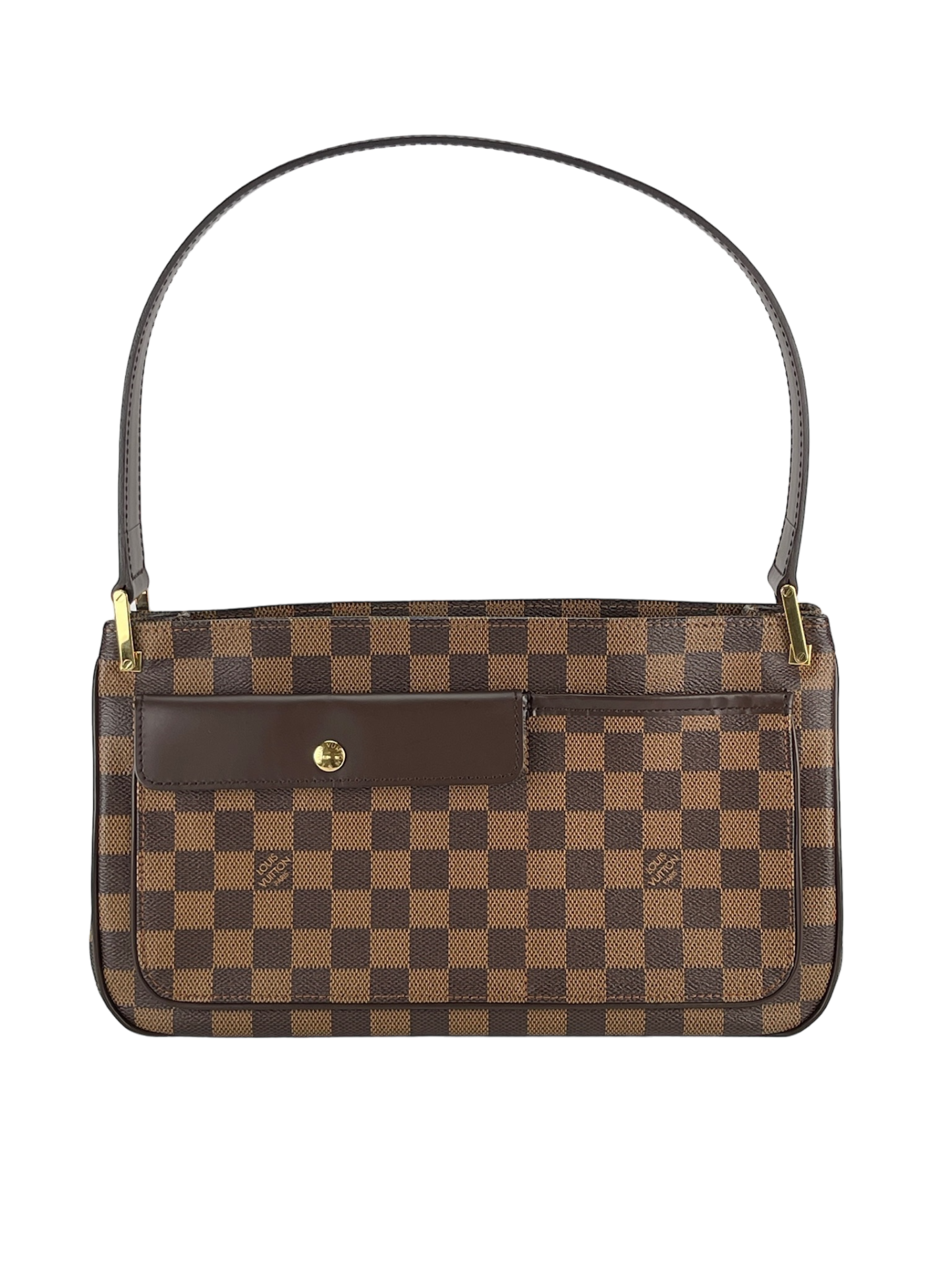 LOUIS VUITTON - Aubagne Damier Ebenu Handbag