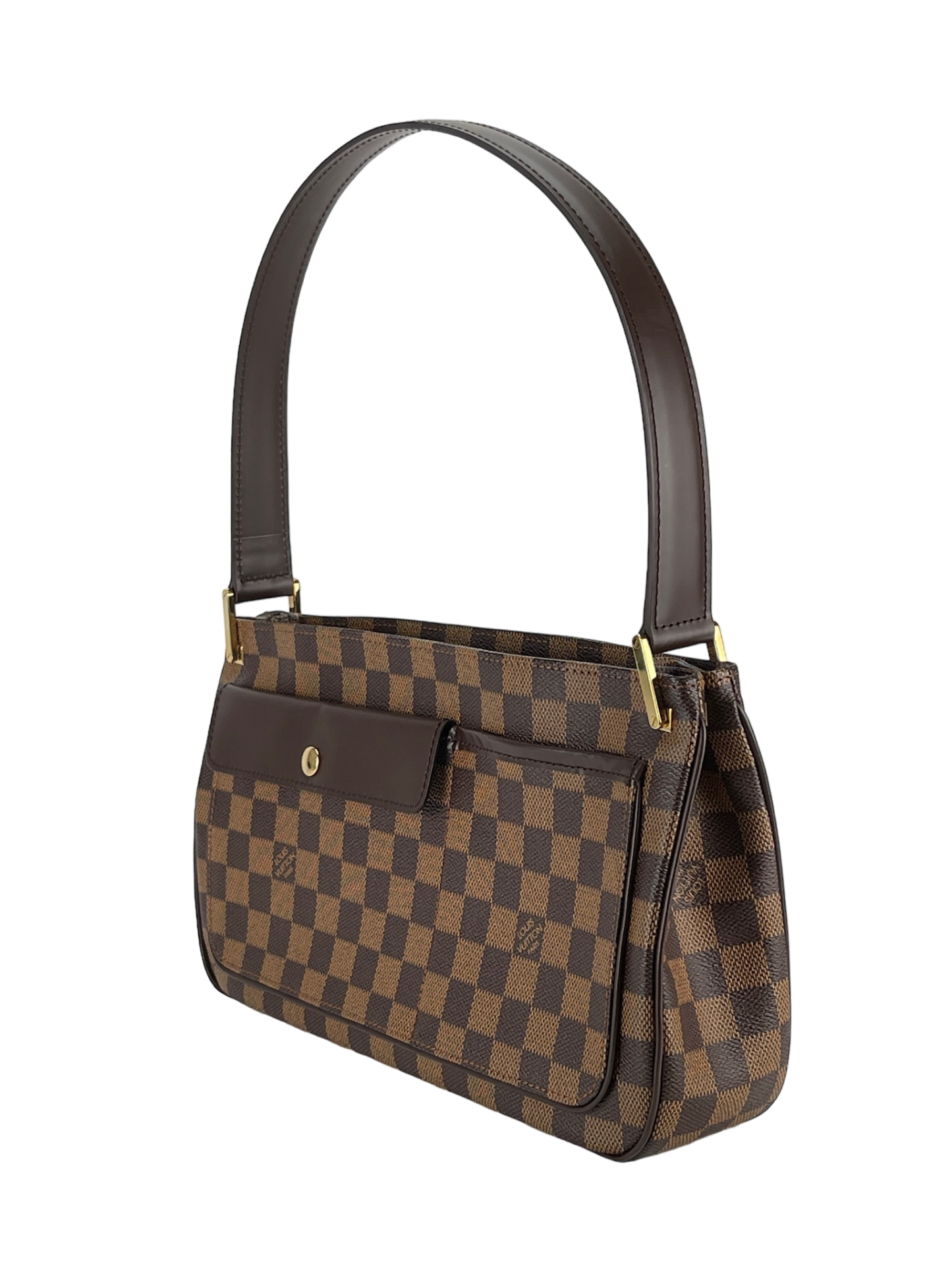 LOUIS VUITTON - Aubagne Damier Ebenu Handbag