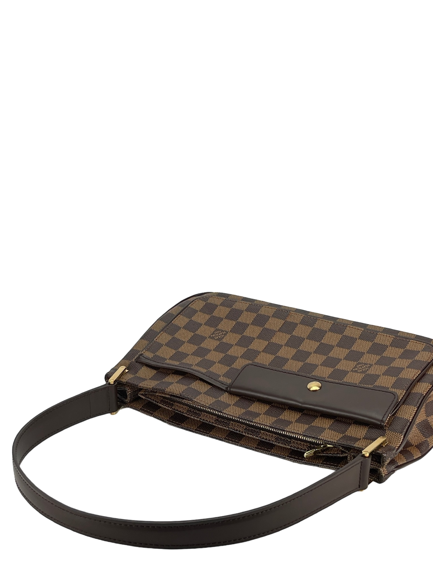 LOUIS VUITTON - Aubagne Damier Ebenu Handbag