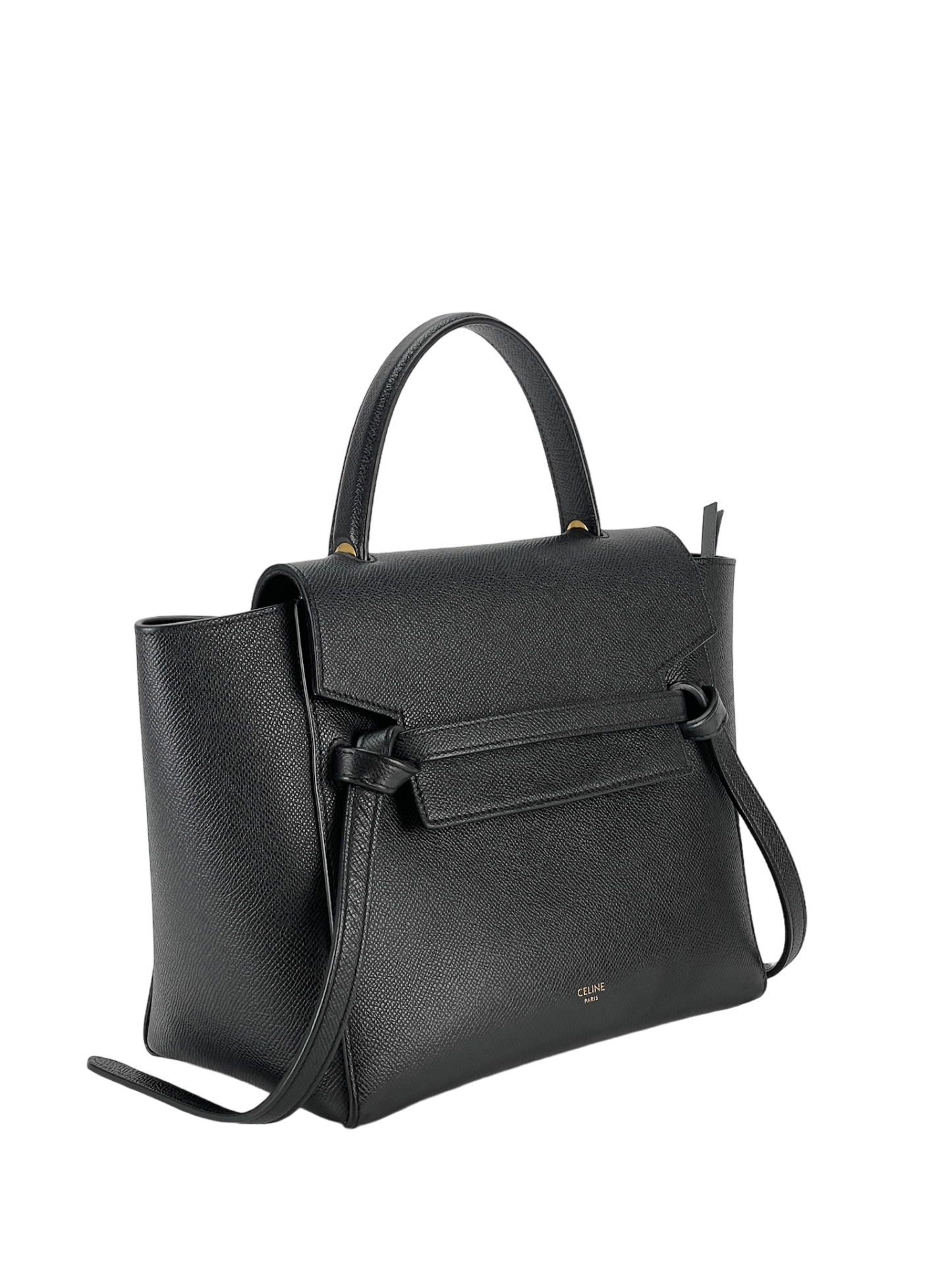 CELINE - Mirco Belt Leather 2way Handbag