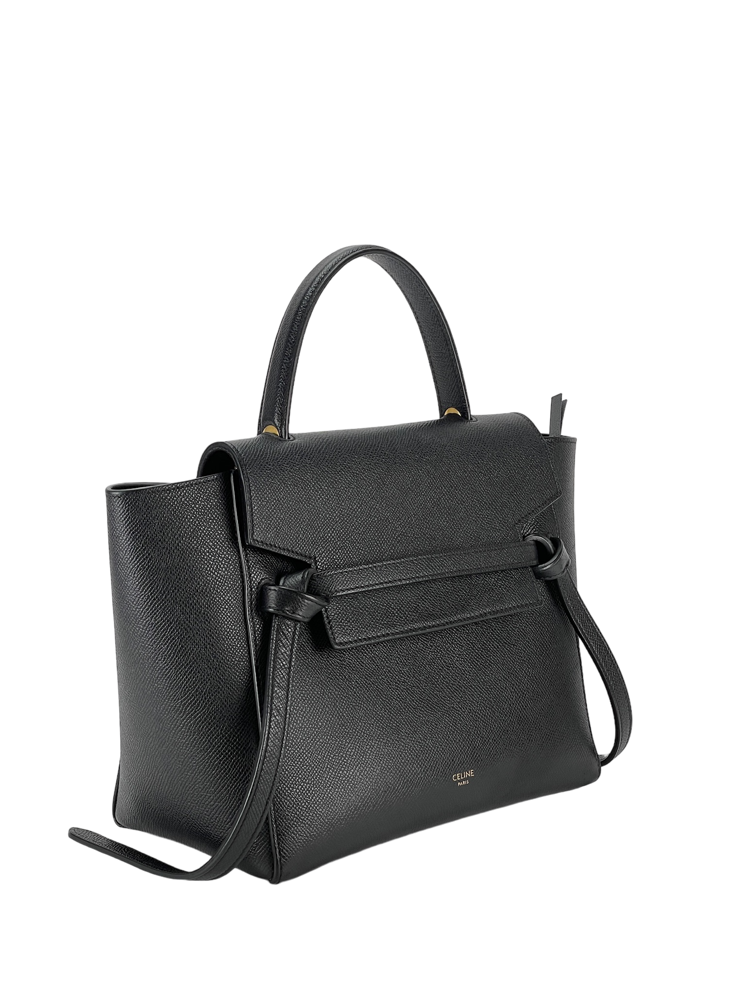 CELINE - Mirco Belt Leather 2way Handbag