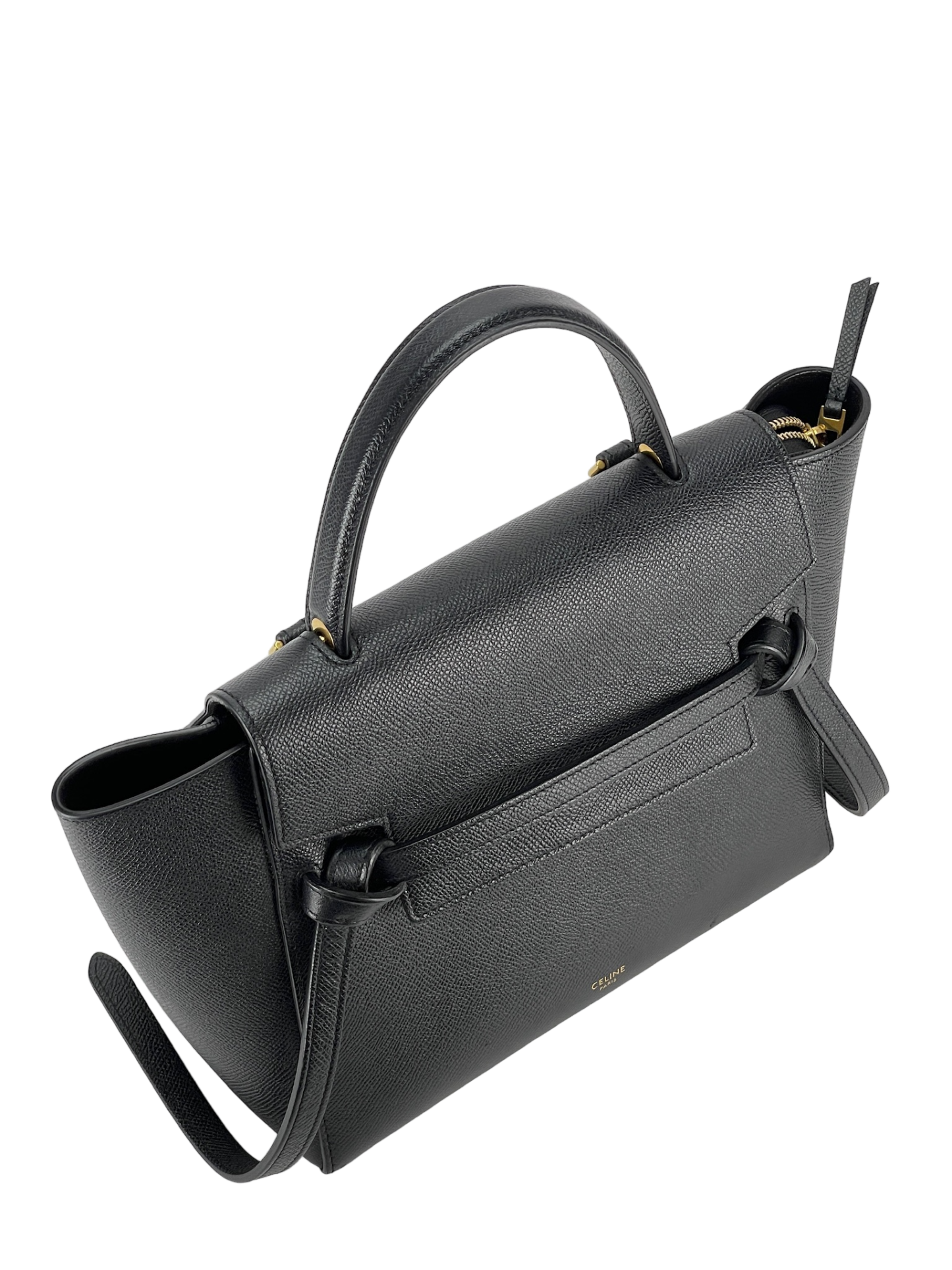 CELINE - Mirco Belt Leather 2way Handbag