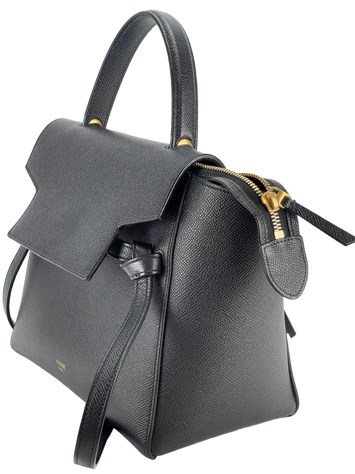 CELINE - Mirco Belt Leather 2way Handbag