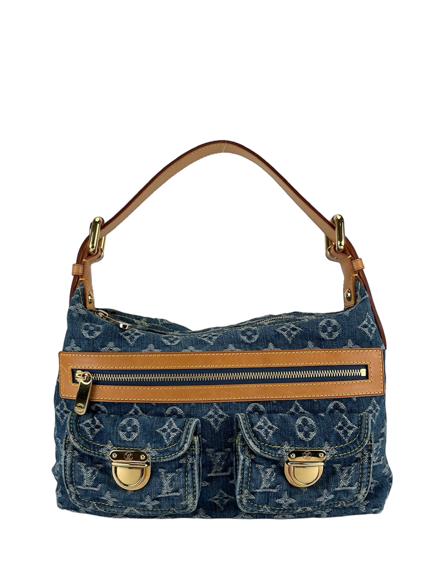 LOUIS VUITTON - Baggy PM Shoulder bag Monogram Denim