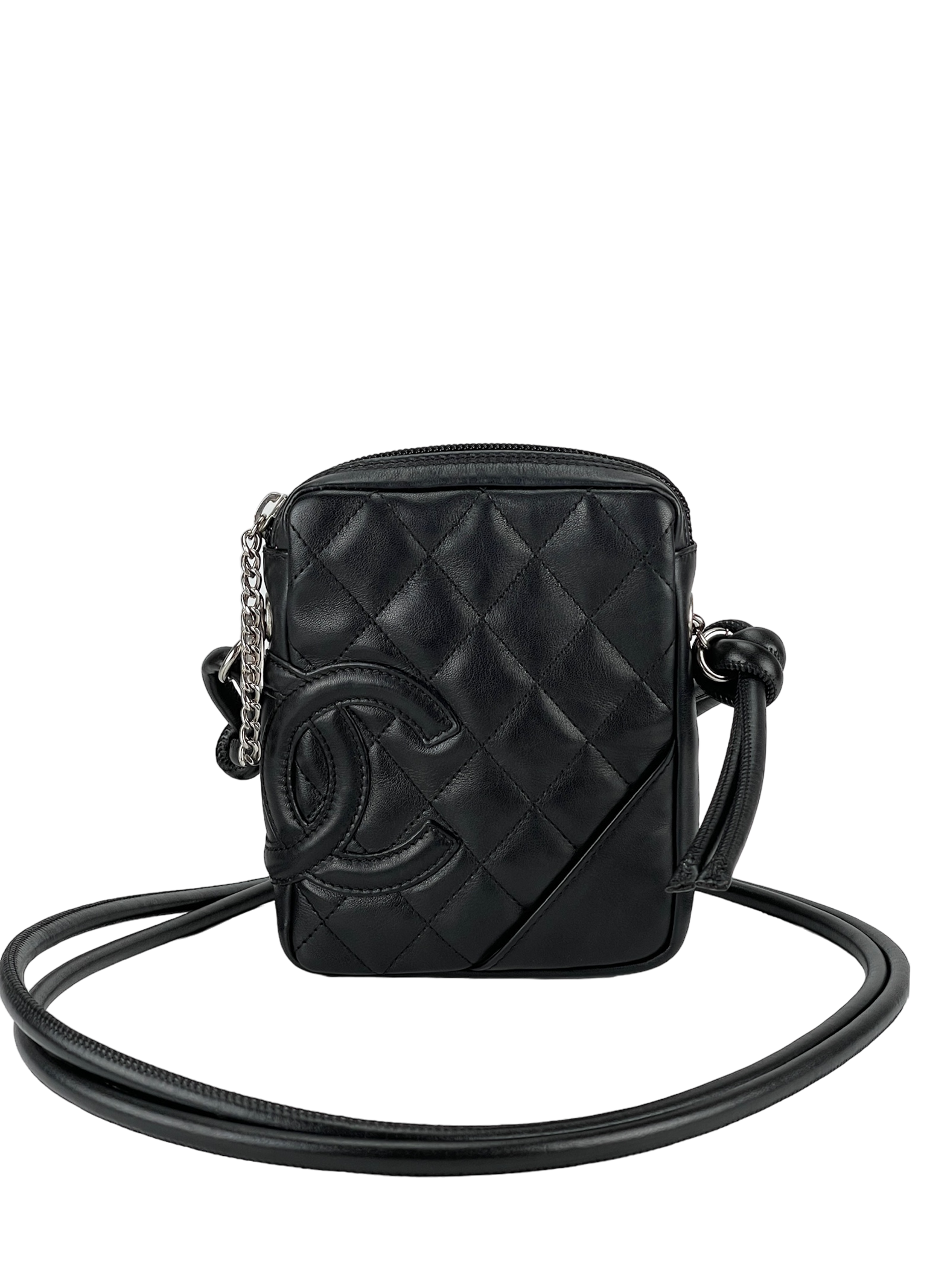 CHANEL - All Black Cambon Mini Shoulder Bag